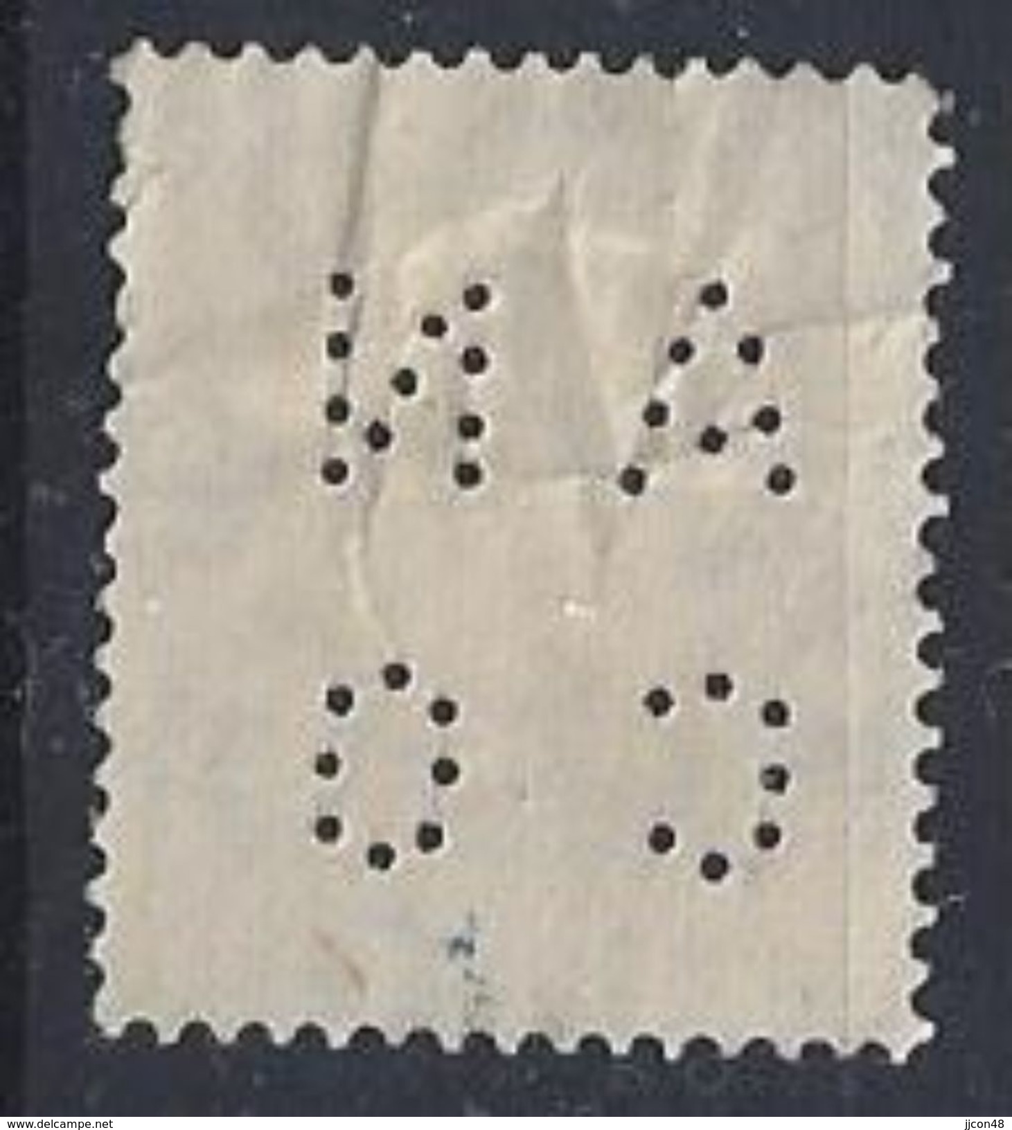 GB 1941  KG VI. 1.1/2d (o)  SG.487. Mi.223. (perfin.AN CO) - Perfins