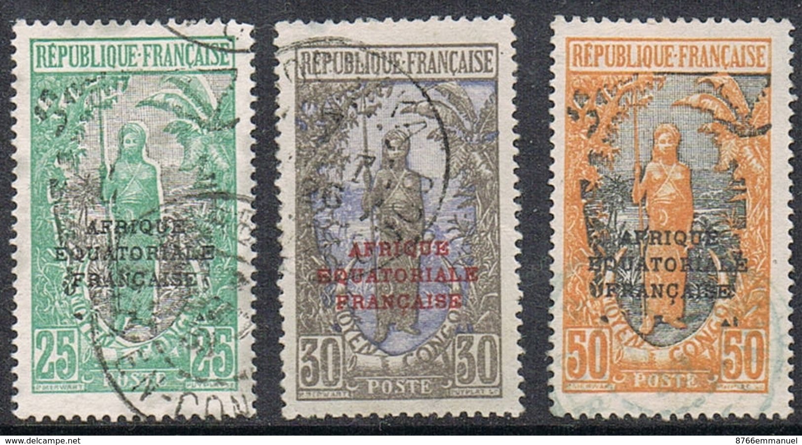 CONGO PETIT LOT - Used Stamps