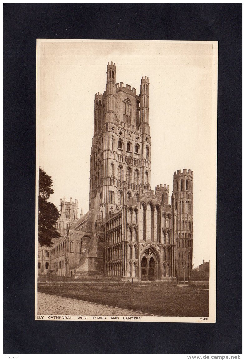 73162     Regno  Unito,   Ely   Cathedral,  West  Tower And  Lantern,  NV - Ely