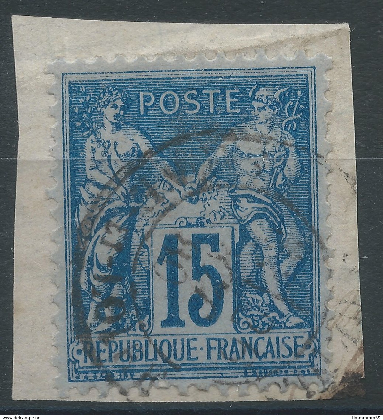 Lot N°38189  N°90, Oblit Cachet à Date à Déchiffrer - 1876-1898 Sage (Type II)