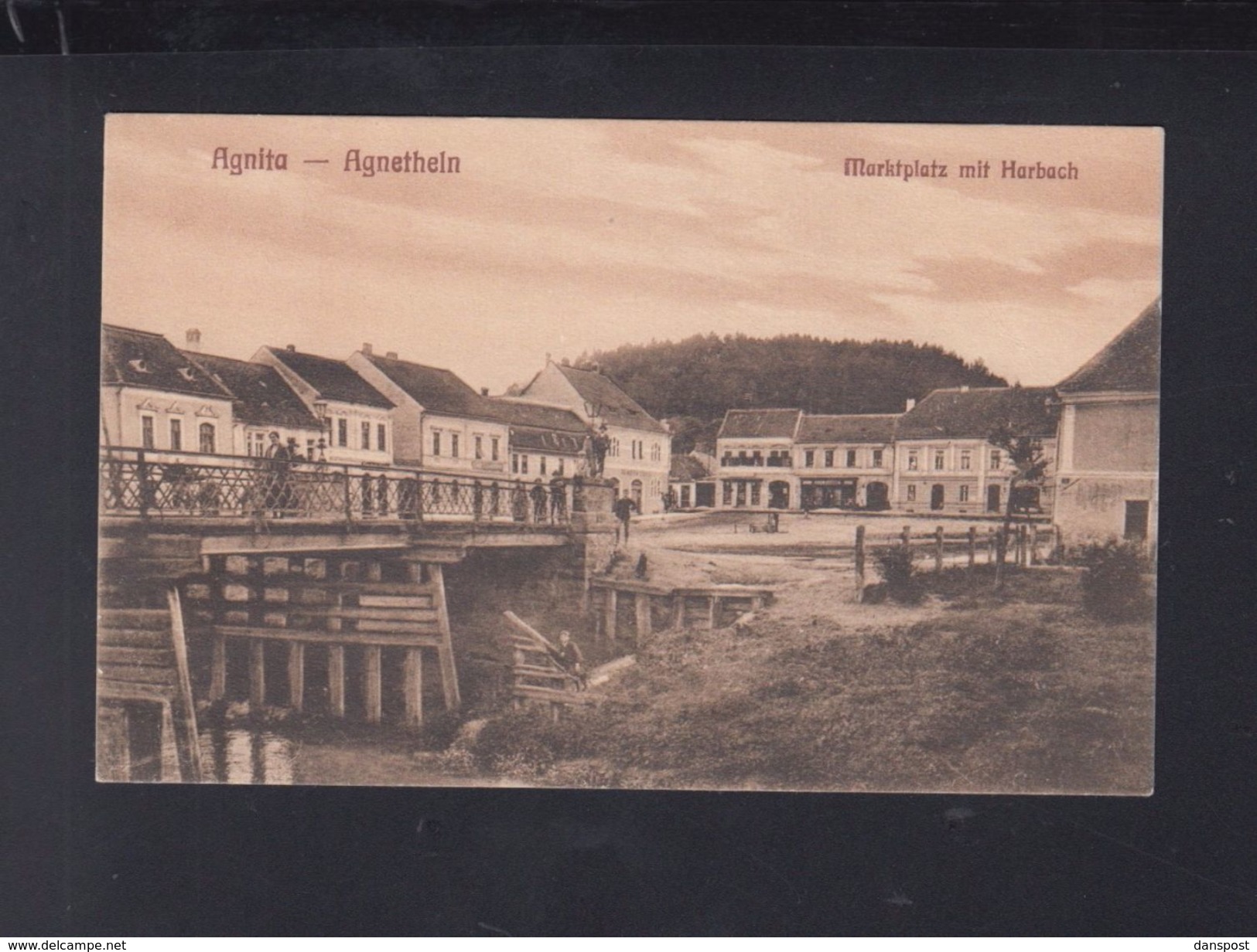 Romania PPC Agnita Marketplace 1927 - Romania