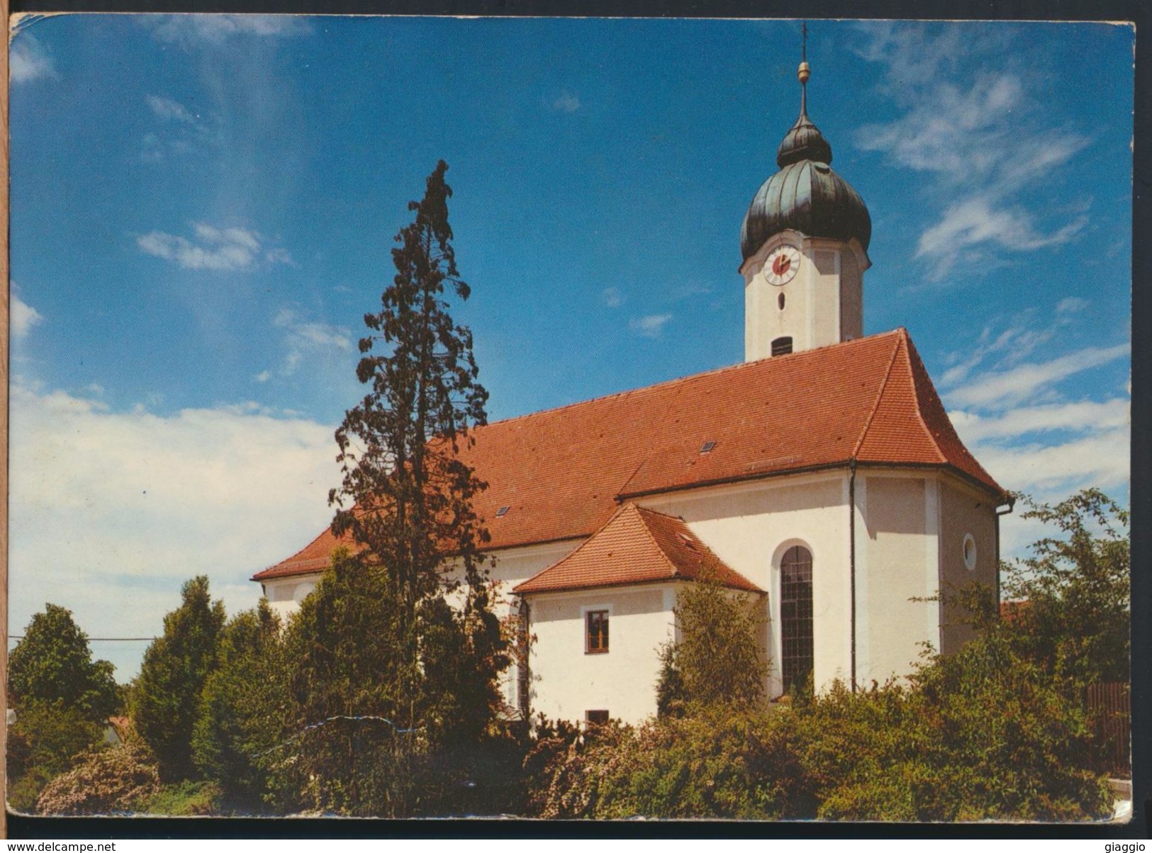 °°° 8996 - GERMANY - BUCH - PFARRKIRCHE ST. VALENTIN - 1998 With Stamps °°° - Buchloe