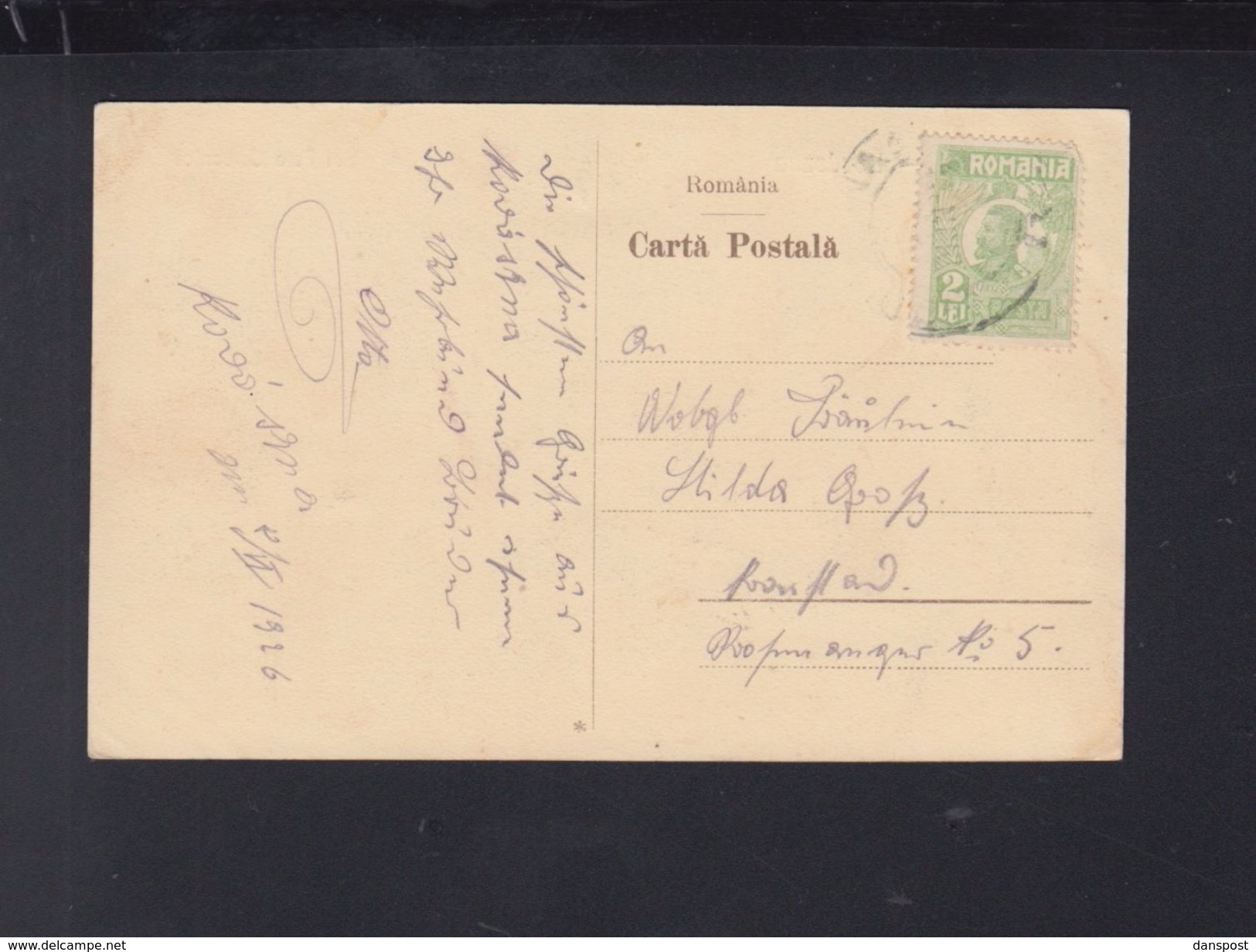 Romania PPC Covasna Bai Fero Carbonice 1926 - Romania