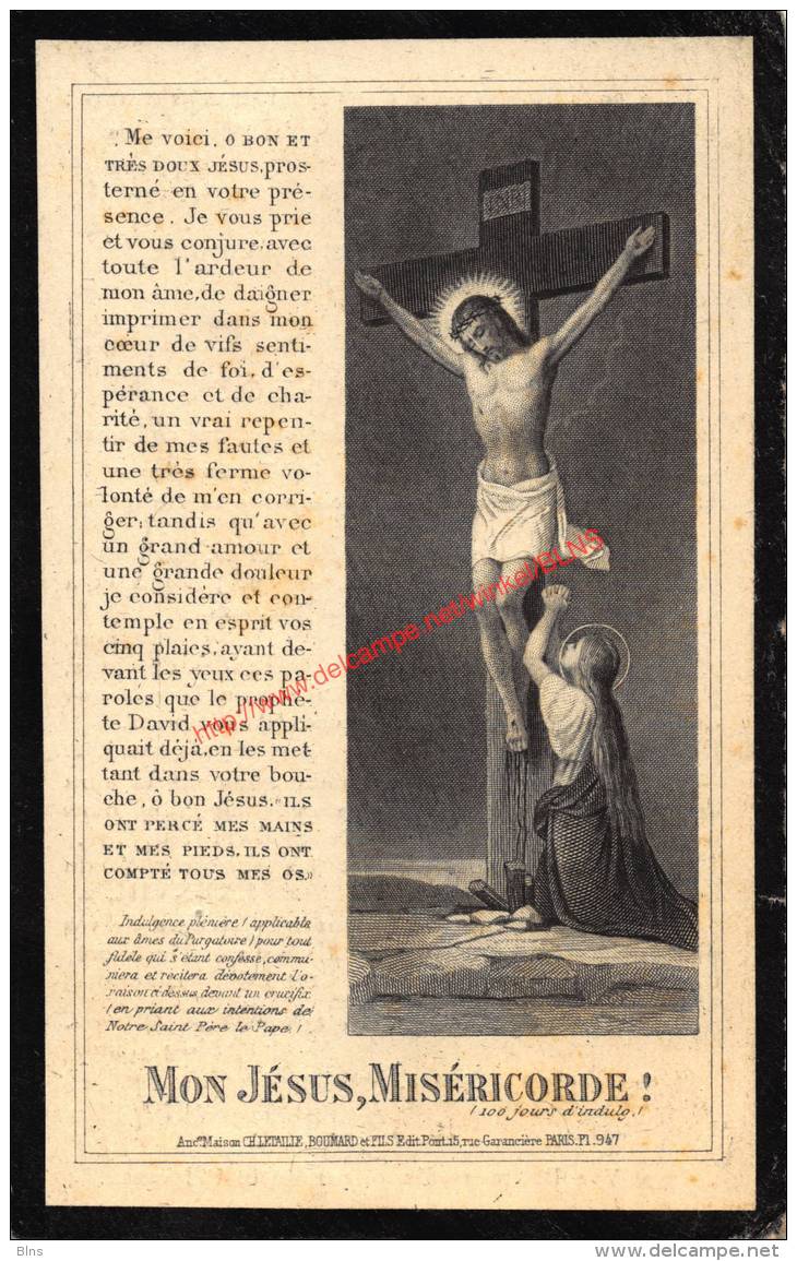 Soeur Ignace Des Seraphins (1857 - 1923) Bidprentje - Images Religieuses