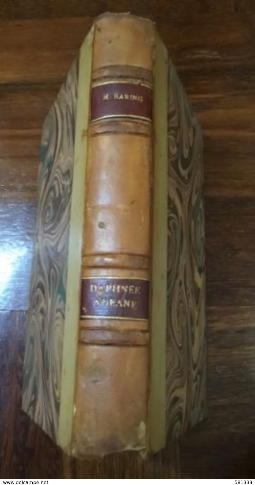 MAURICE BARING " DAPHNE' ADEANE " In Francese , Ed. Stock 1941 , Costa Pelle - Avventura