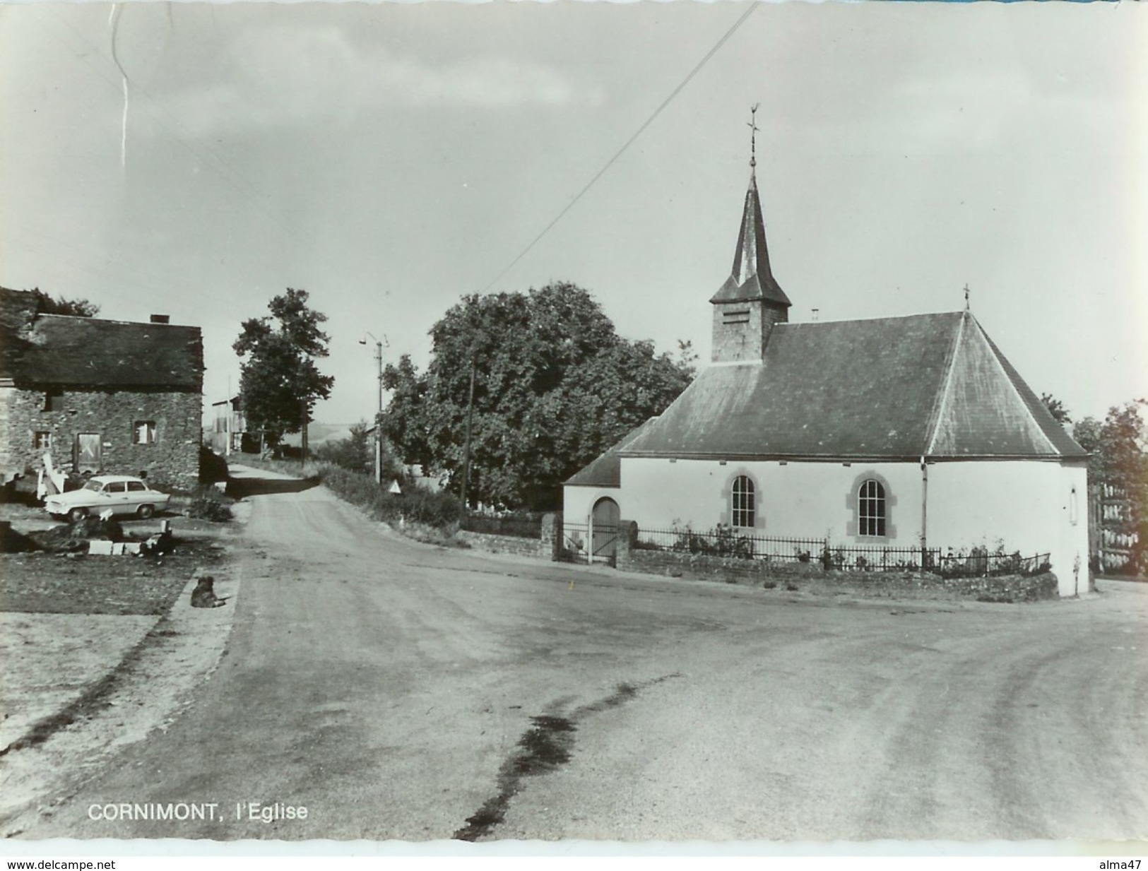 Cornimont - Bièvre - L'église - Maison Voiture - Edit. SMETZ - Bièvre