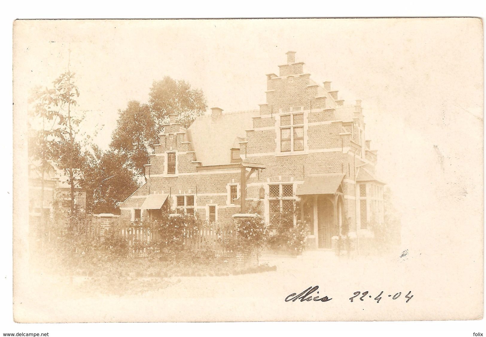 Gent - Originele Fotokaart - 1904 - Stempel Gand (Station) - Mandats - Enkele Rug - Gent