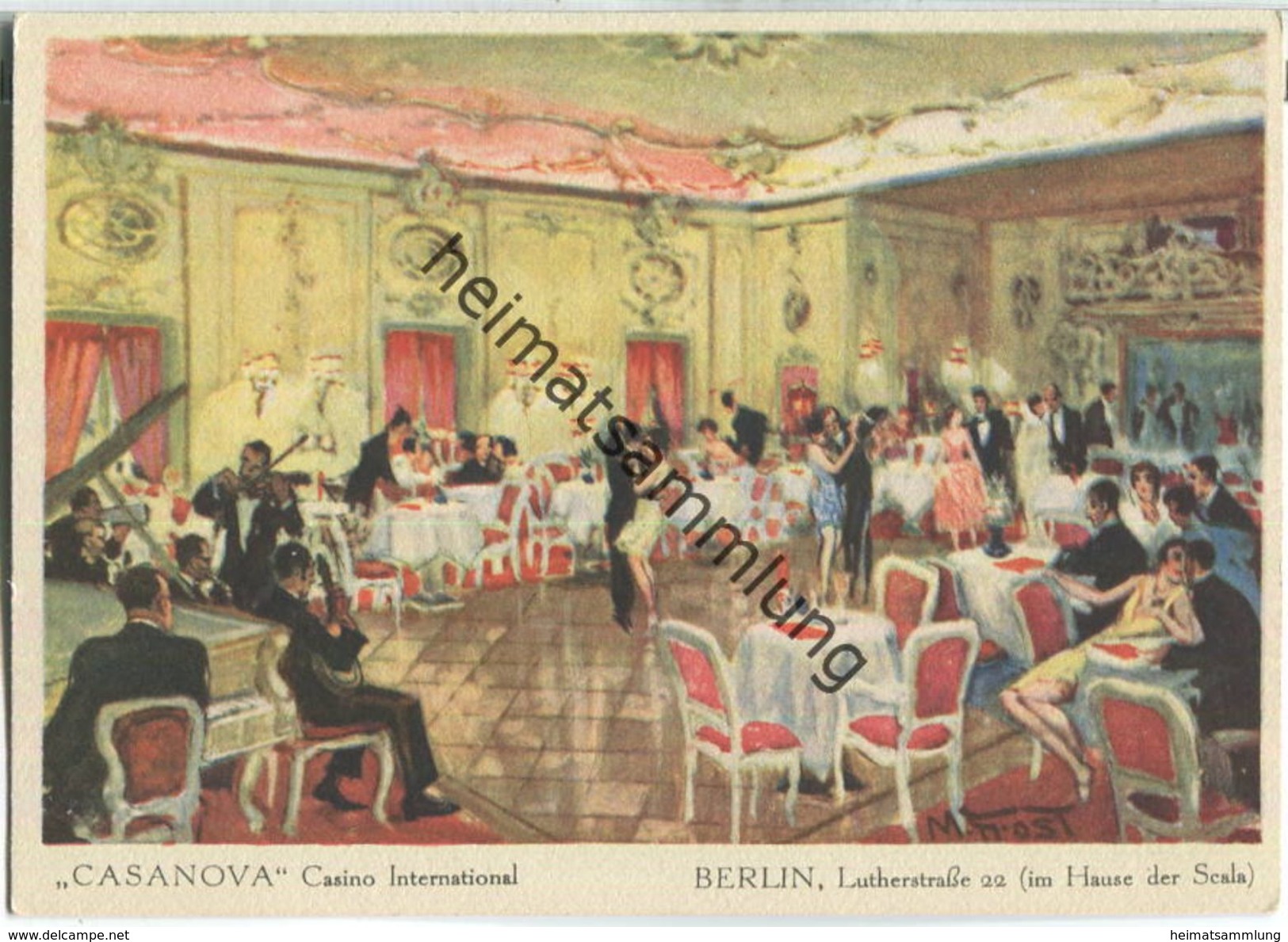 Berlin-Schöneberg - Casanova Casino International - Der Gelbe Saal - Lutherstraße 22 - Martin Frost - Schöneberg