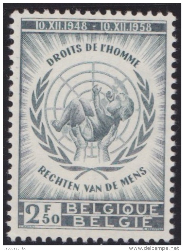 Belgie    .    OBP   .   1089       .     **     .    Postfris ZONDER  Charnier    .  / .  Neuf SANS  Charniere - Ungebraucht