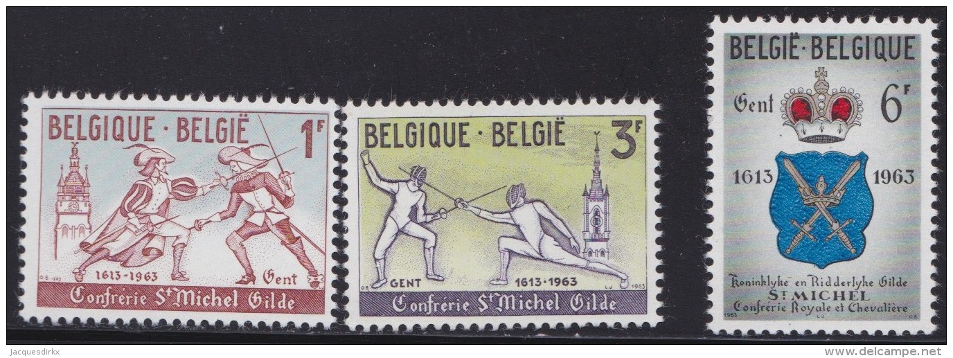 Belgie    .    OBP   .   1246/1248     .     **     .    Postfris ZONDER  Charnier    .  / .  Neuf SANS  Charniere - Ongebruikt