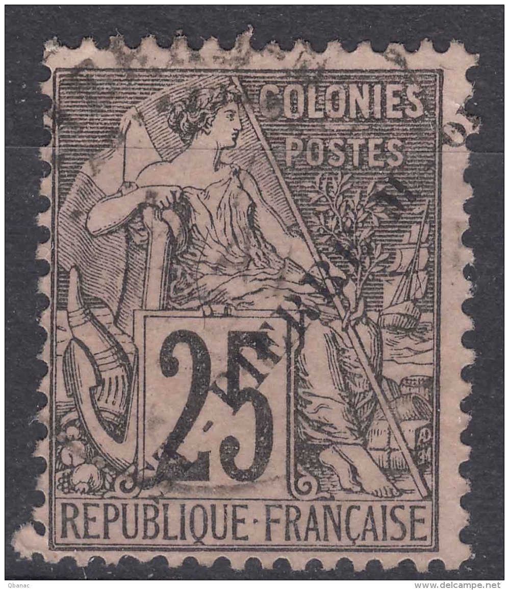 St. Pierre &amp; Miquelon 1891 Yvert#25 Used - Usados