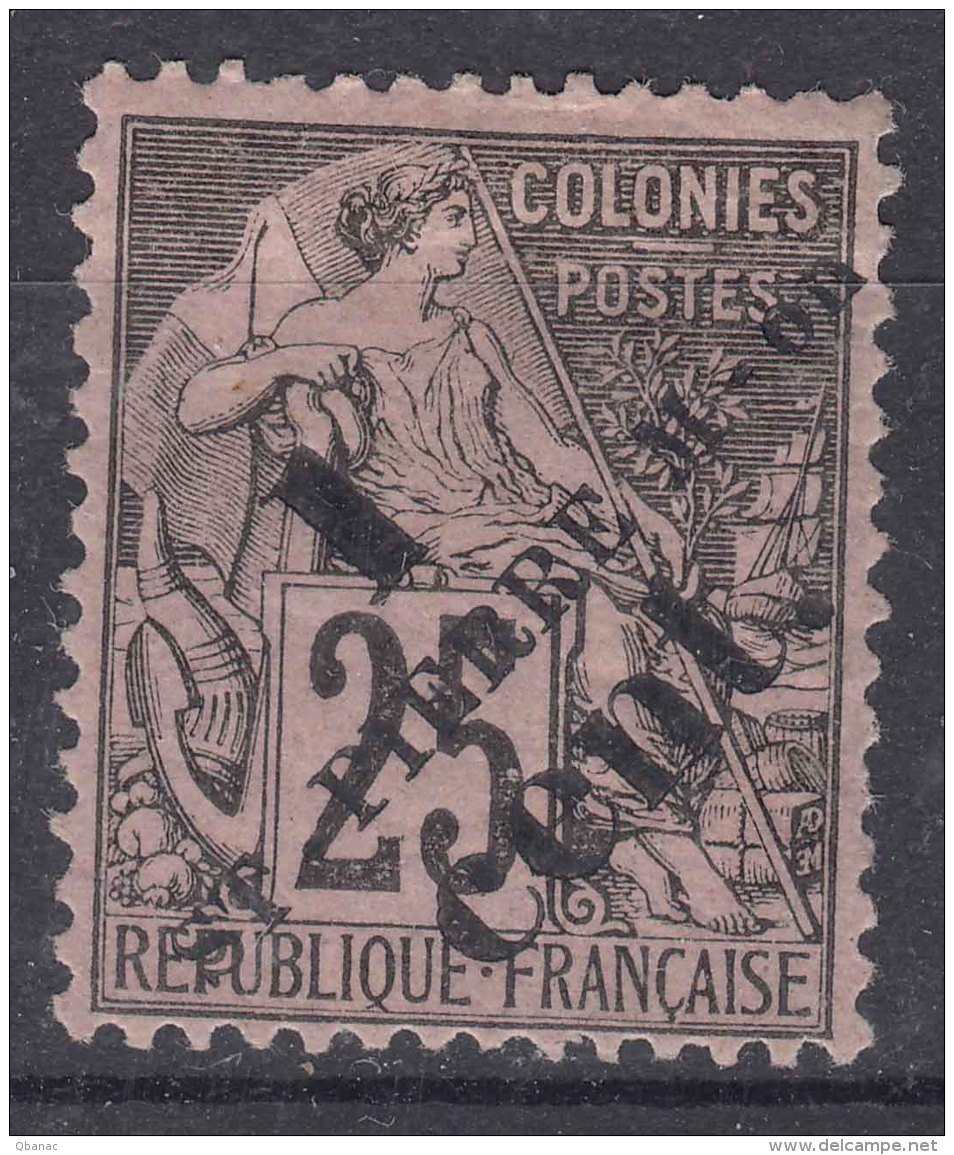 St. Pierre &amp; Miquelon 1891 Yvert#37 Mint Hinged - Unused Stamps
