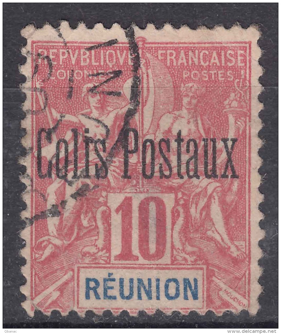 Reunion Colis Postaux 1906 Yvert#3 Used - Usati