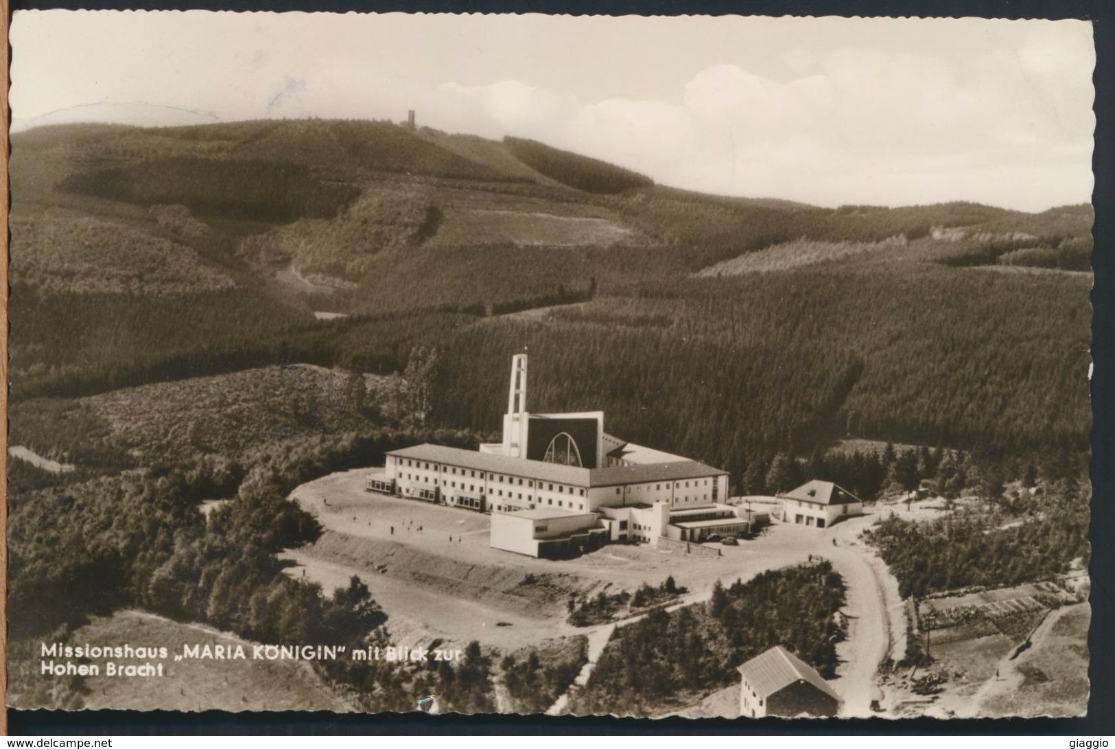 °°° 9025 - GERMANY - MISSIONSHAUS MARIA KONIGIN MIT BLICK ZUR HOHEN BRACHT - 1966 With Stamps °°° - Altri & Non Classificati