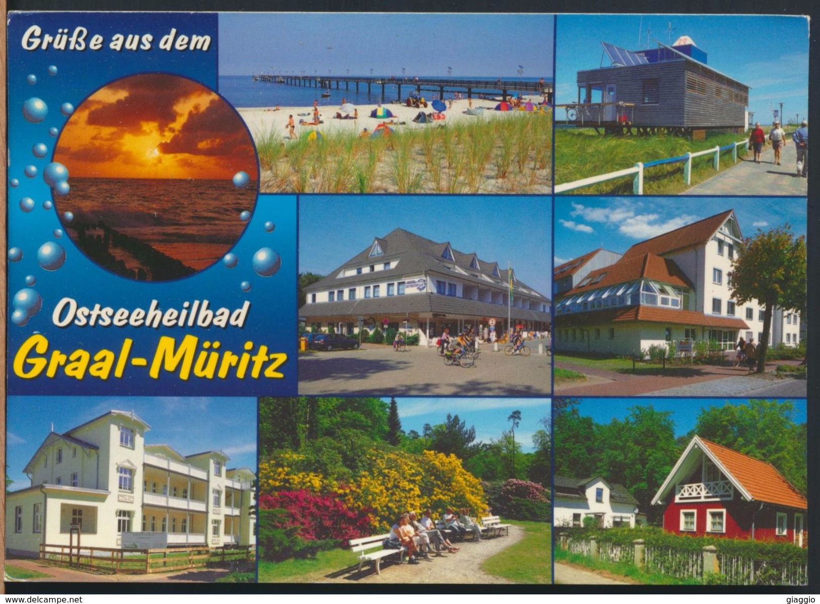 °°° 9049 - GERMANY - OSTSEEHEILBAD GRAAL MURITZ - 2007 With Stamps °°° - Graal-Müritz