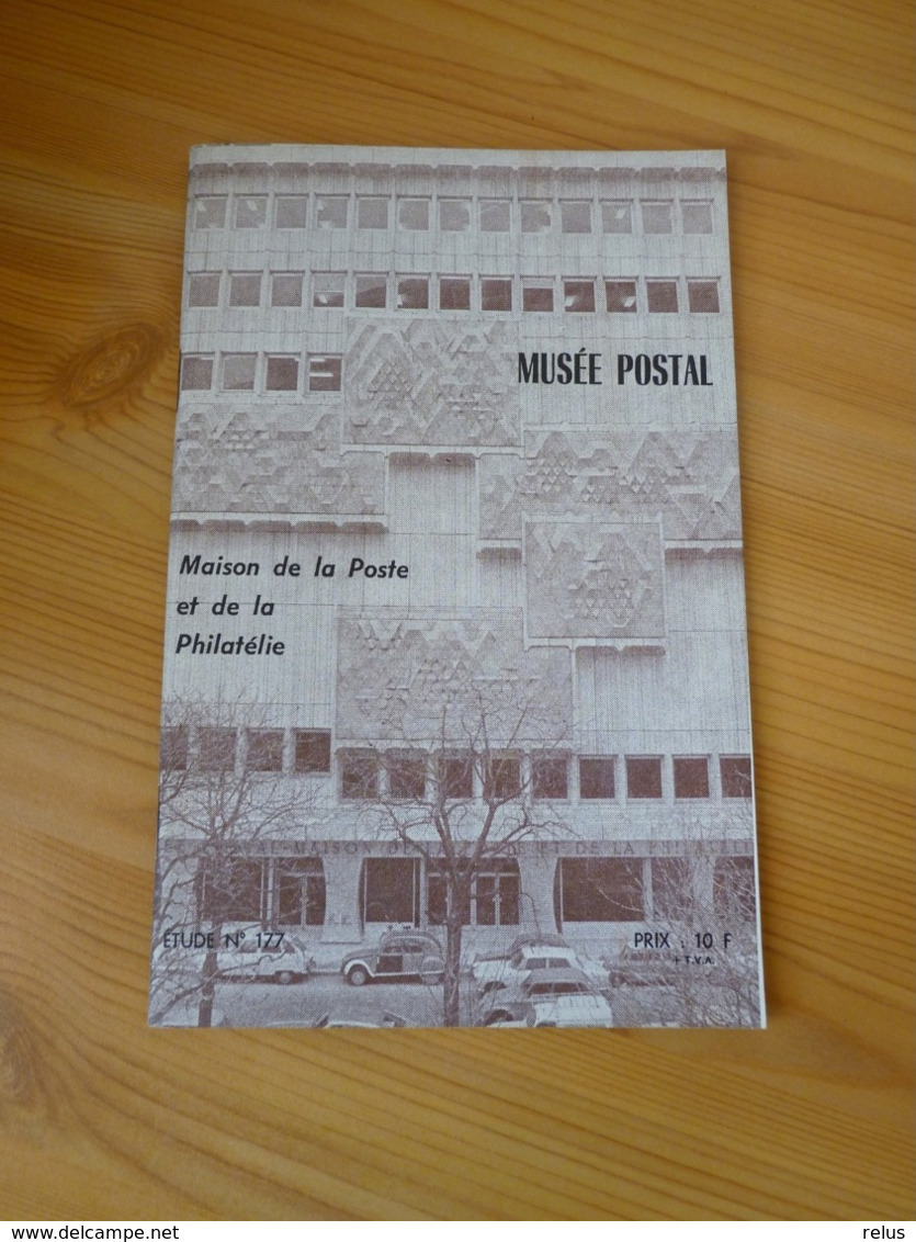 Musée Postal Maison De La Poste Et De La Philatélie 1975 - Philatelie Und Postgeschichte