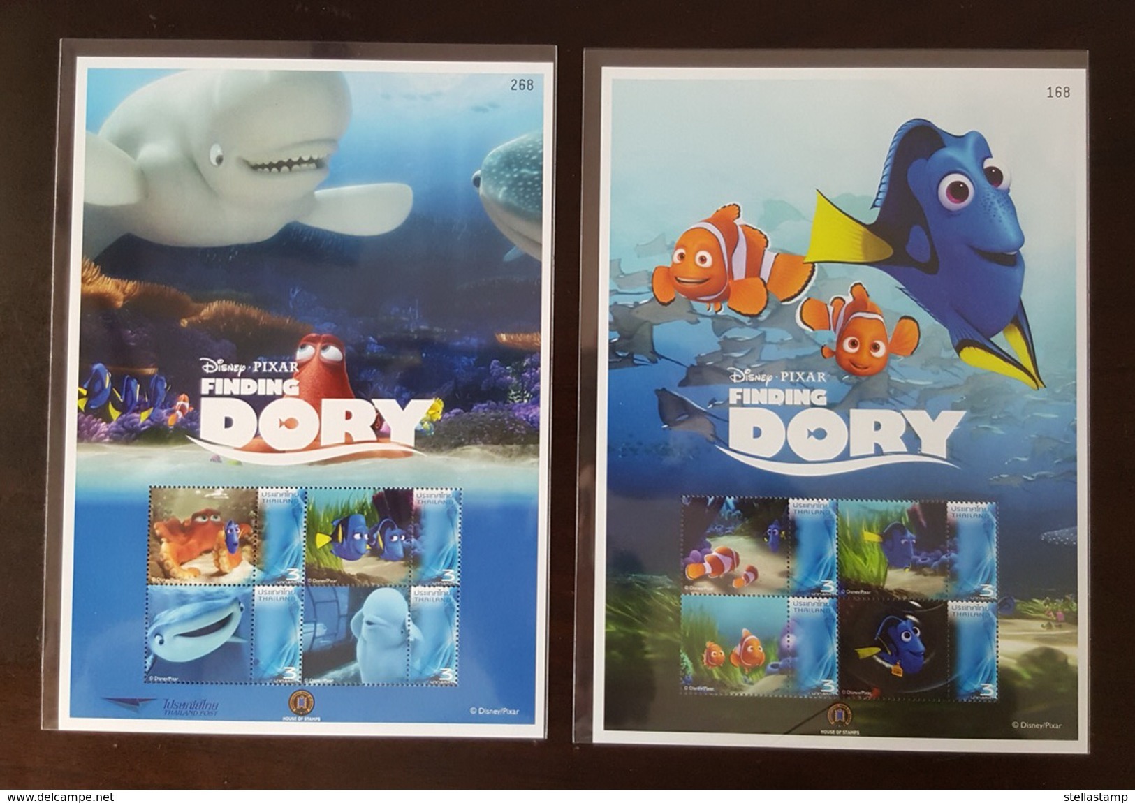 Thailand Personalized Stamp 2016 Disney Finding Dory (2) - Thailand