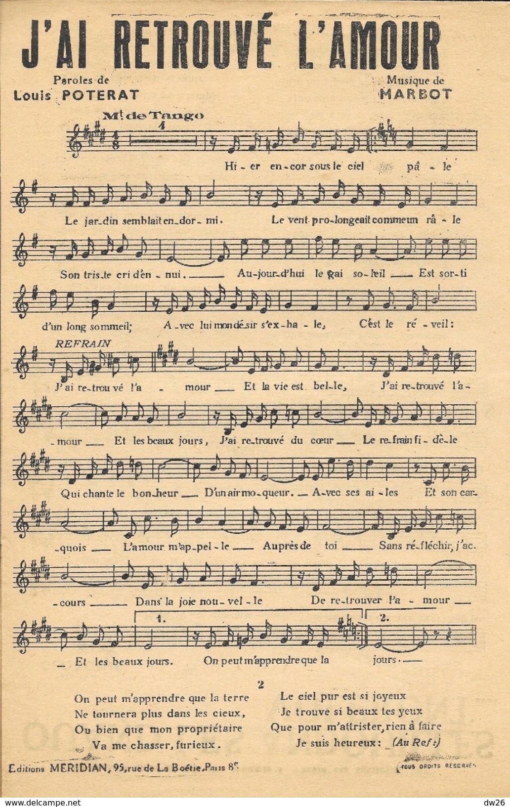 Partition 8 Chansons: J'ai Trouvé L'Amour, C'est Une Petite Etoile, Le Pêcheur De Lune, Quand Les Andouilles Voleront... - Partitions Musicales Anciennes