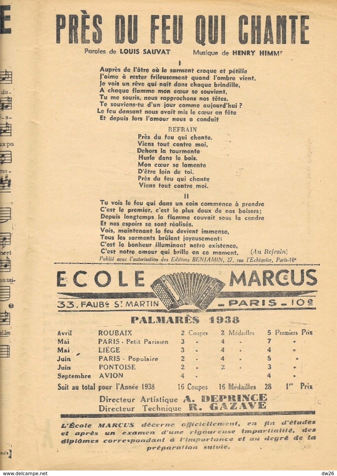 Partition 8 Chansons: J'ai Trouvé L'Amour, C'est Une Petite Etoile, Le Pêcheur De Lune, Quand Les Andouilles Voleront... - Partituras