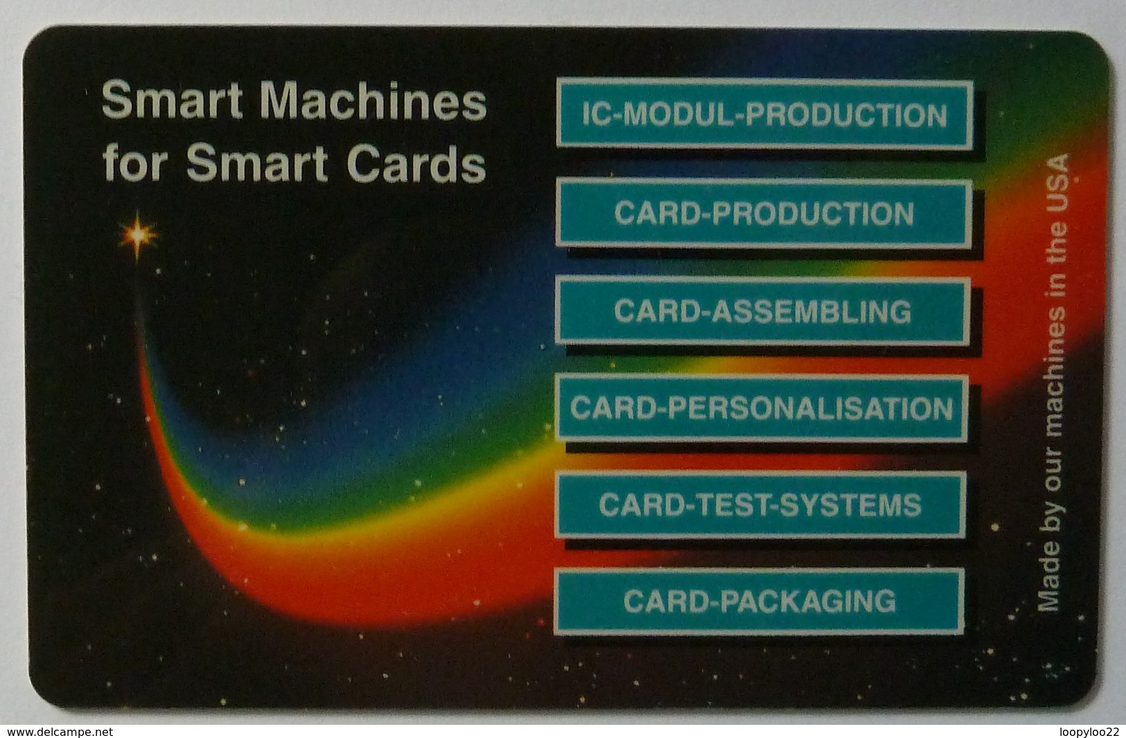 GERMANY - Smartcard - Muhlbauer - Be Smart - T-Series: Testkarten