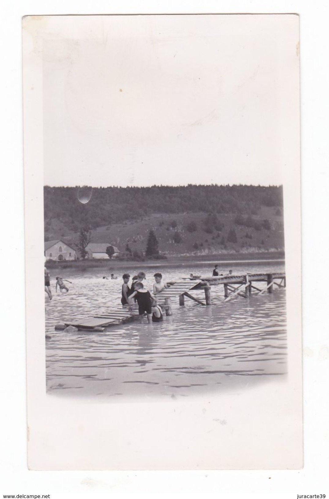 Au Lac De L'Abbaye.39.Jura.Photographie D'Août 1934. - Orte