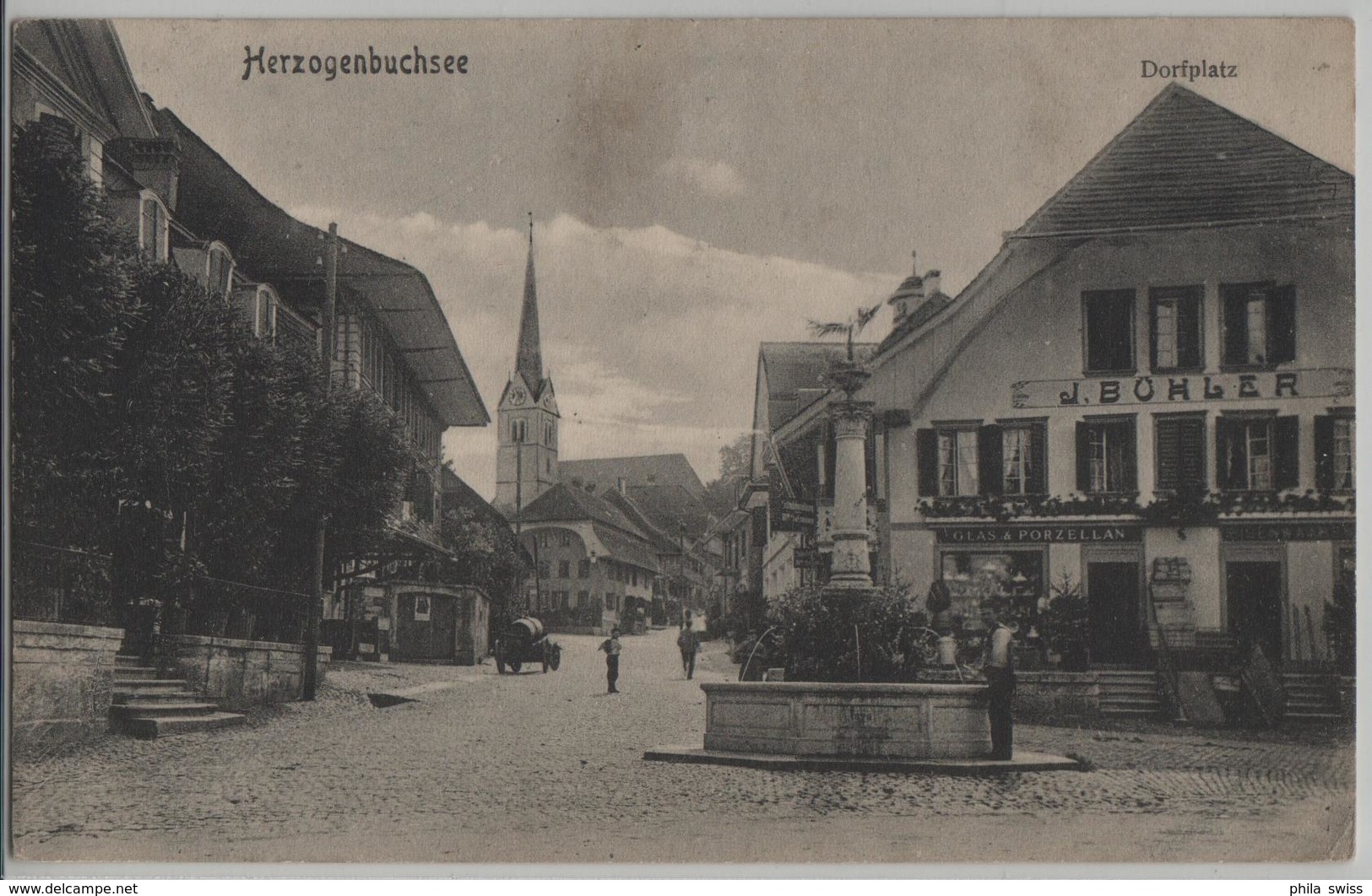 Herzogenbuchsee - Dorfplatz - J. Bühler Glas & Porzellan - Animee - Herzogenbuchsee