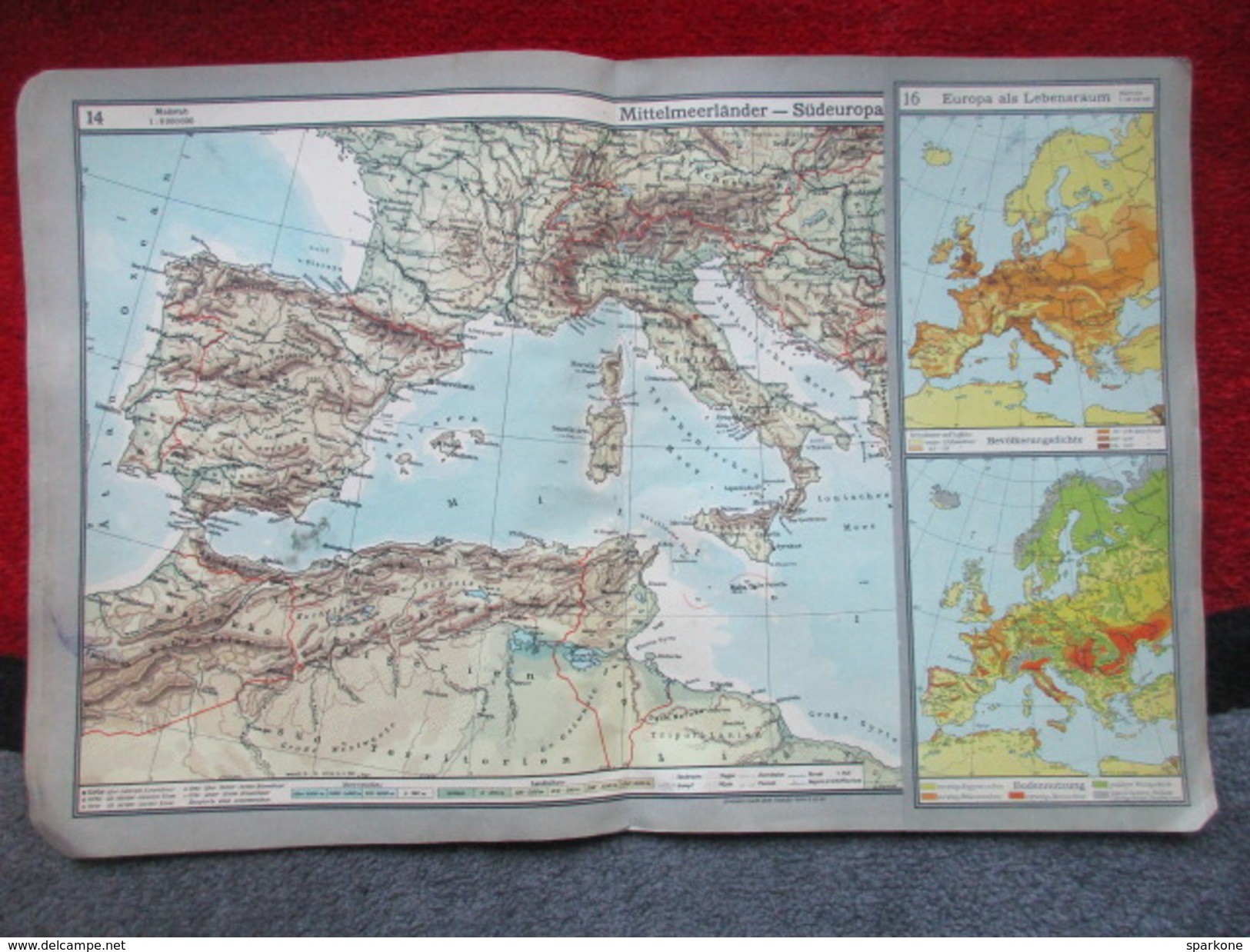 Deutscher Schulatlas / éditons De 1942 - Livres Anciens