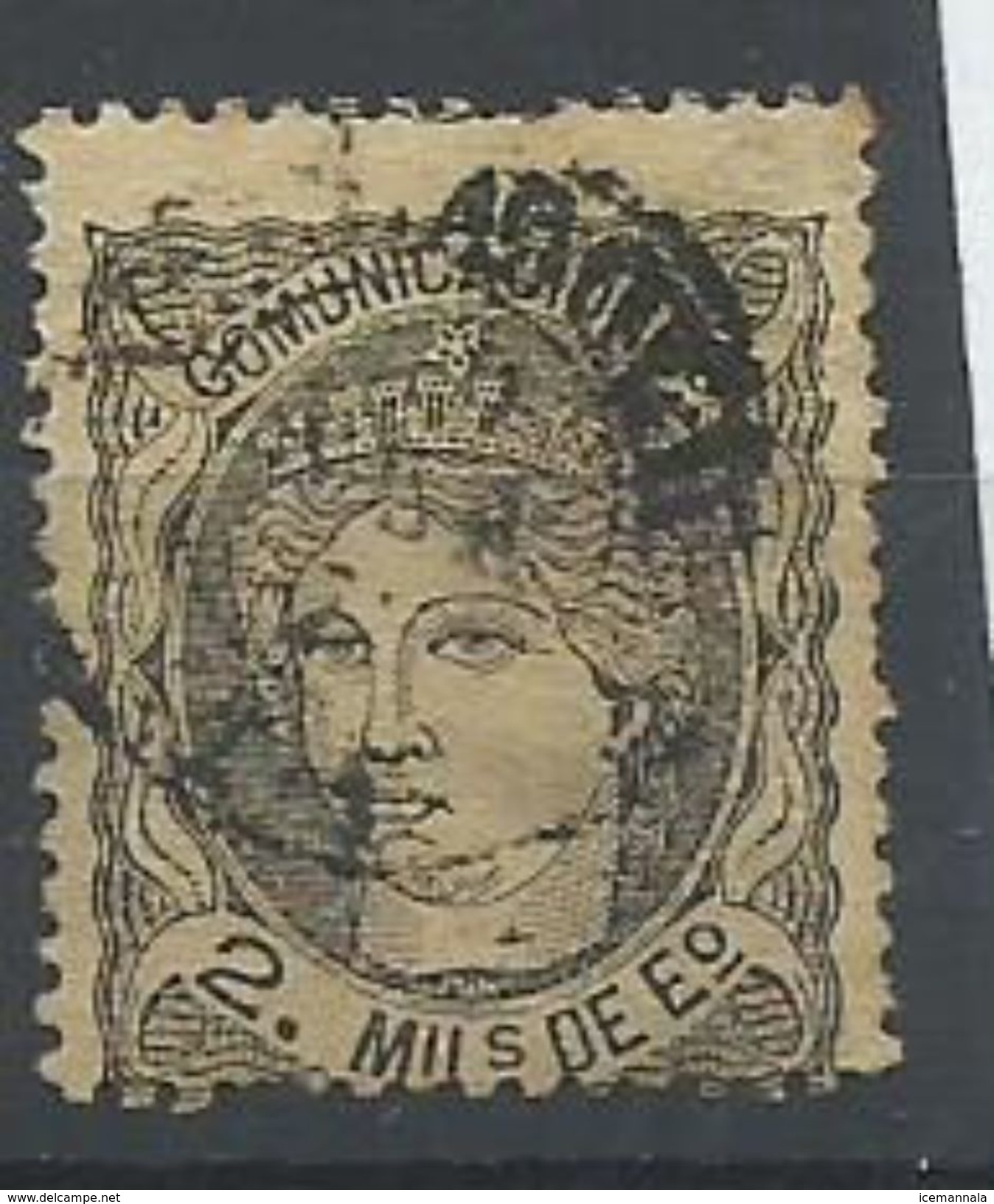 ESPAÑA EDIFIL 103 - Used Stamps