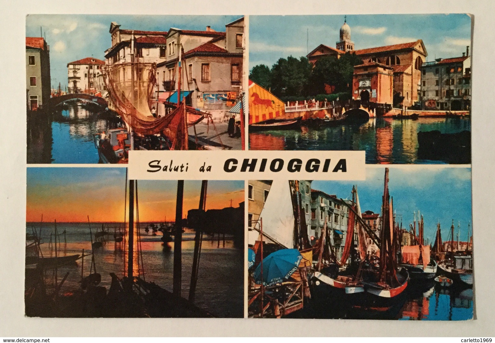 SALUTI DA CHIOGGIA VIAGGIATA FG - Chioggia