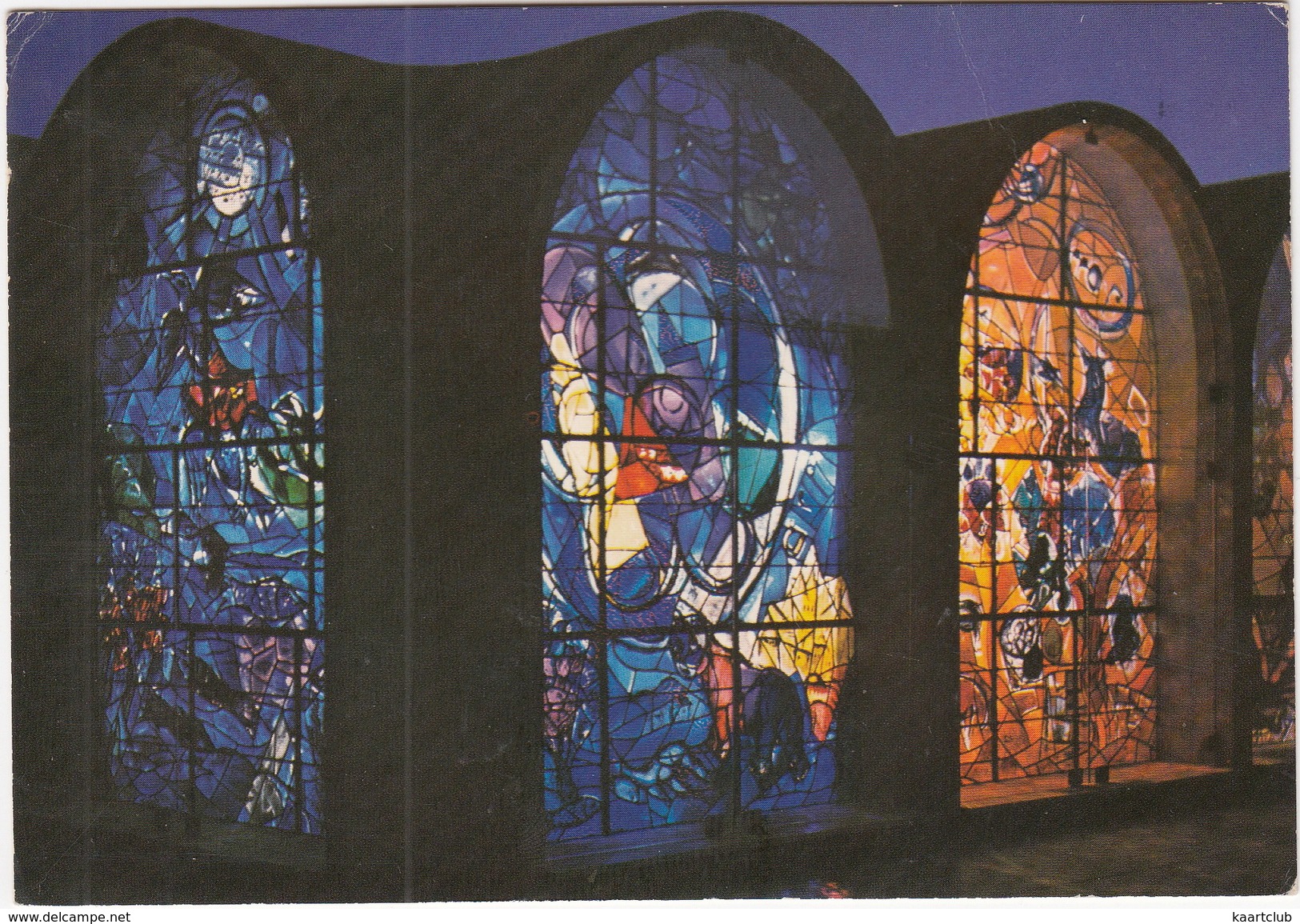 The Stained Glass Windows By Marc Chagall - Hadassah Hebrew University Medical Centre, Jerusalem  - (Israël) - Israël