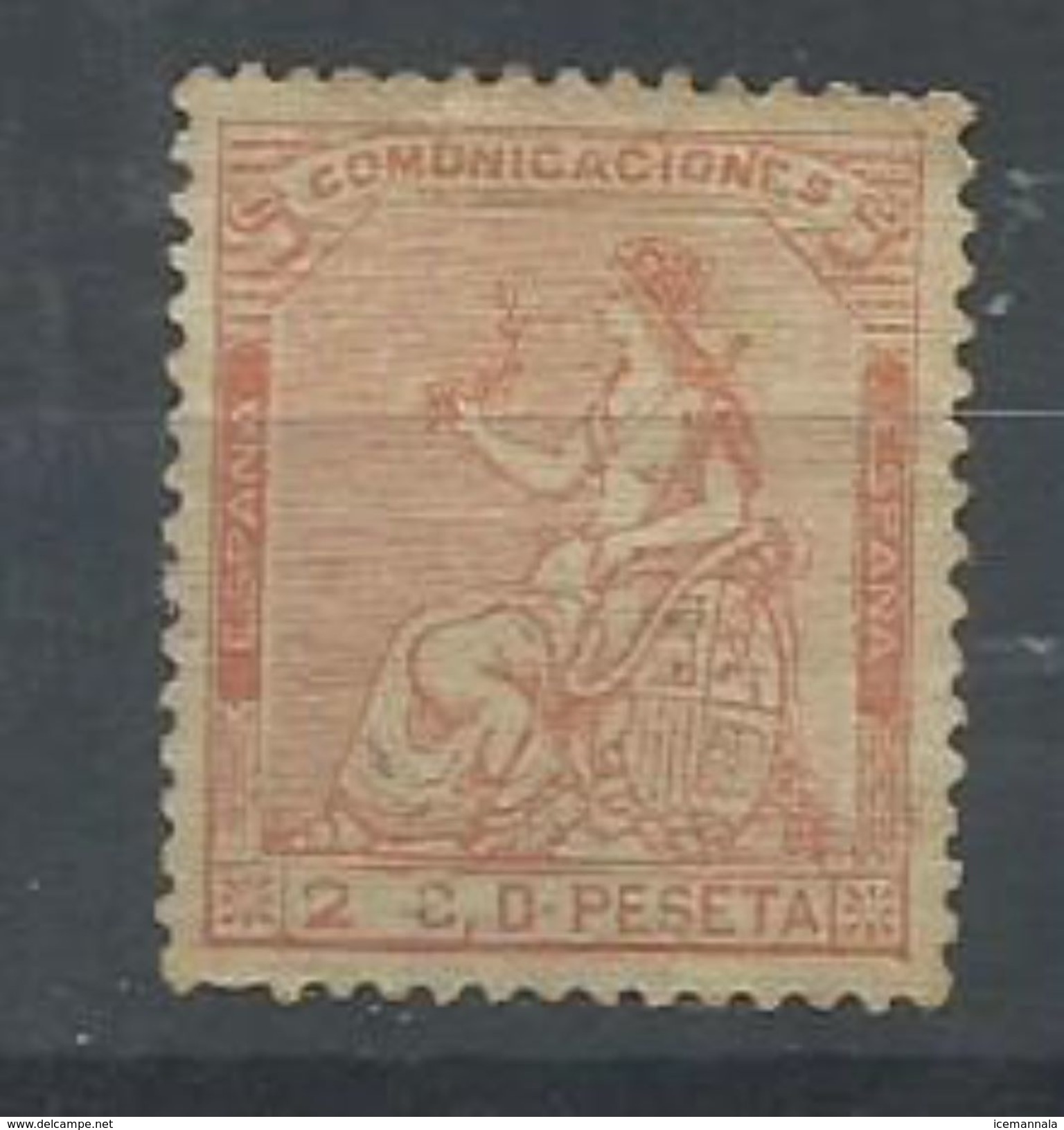 ESPAÑA EDIFIL 131 - Unused Stamps