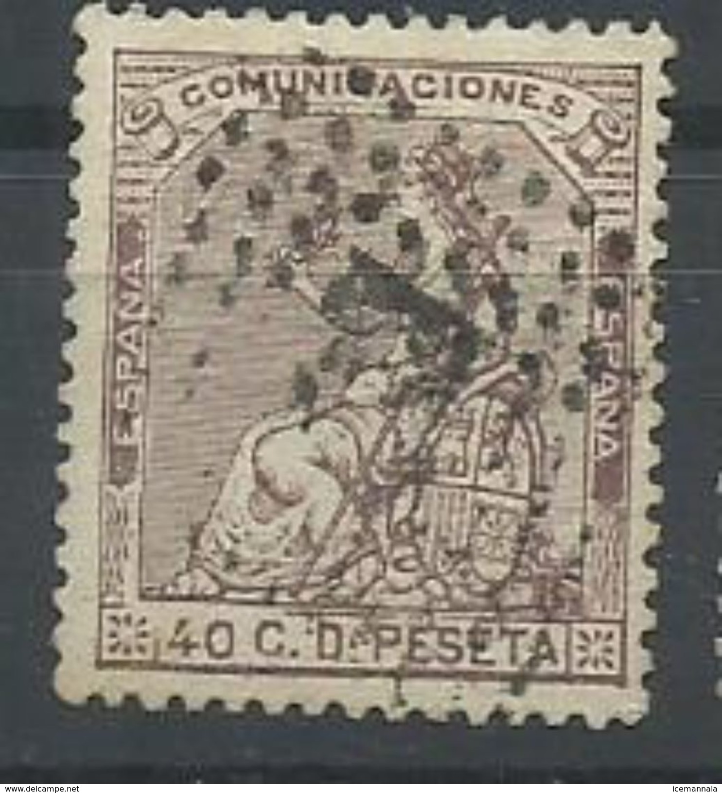 ESPAÑA 136 - Used Stamps