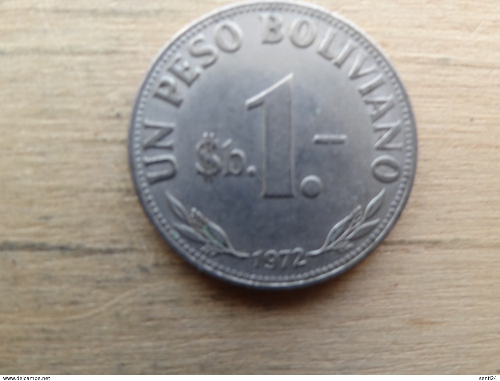Bolivie  1  Peso Boliviano  1972  Km 192 - Bolivie