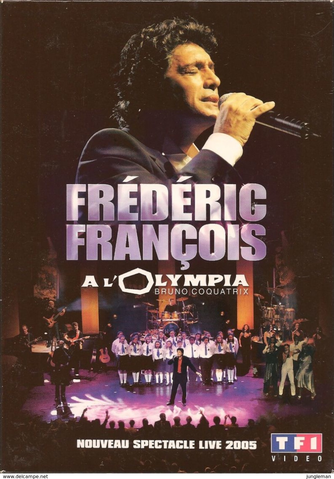 DVD Frédéric François à L'Olympia 2005 Avec Bonus - Spectacle Live - Neuf - DVD Musicaux