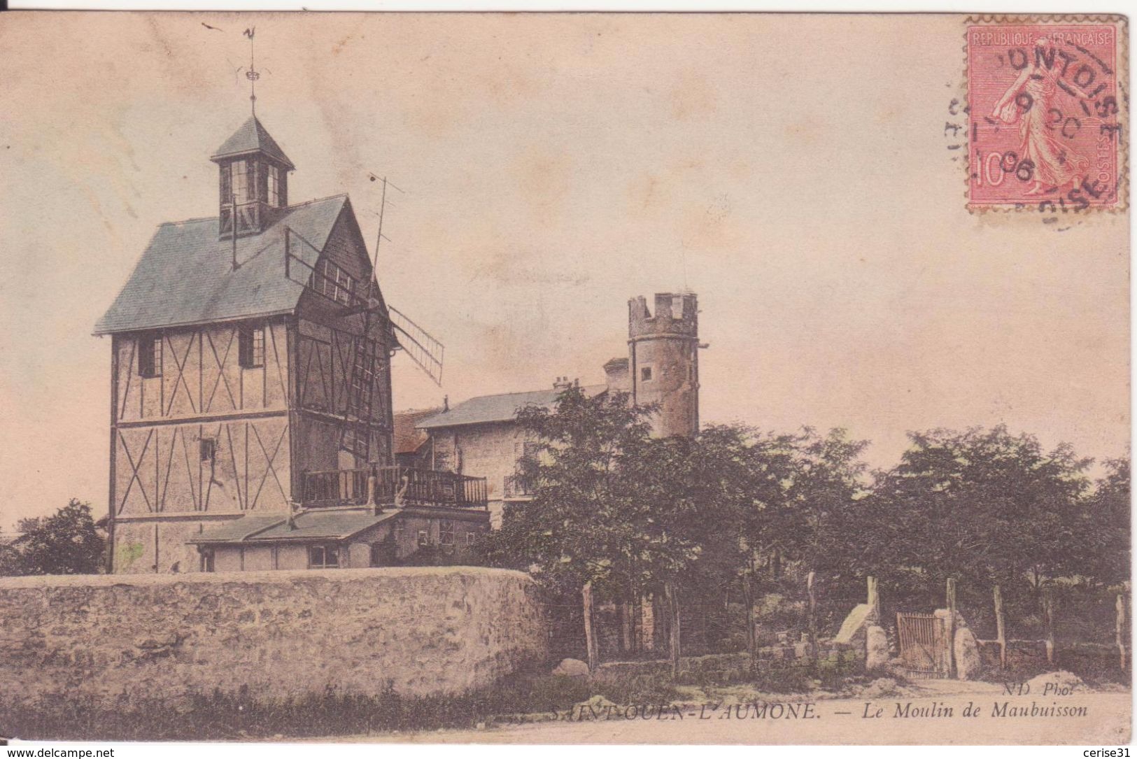 CPA -  SAINT OUEN L'AUMONE - Le Moulin De Maubuisson - Saint-Ouen-l'Aumône