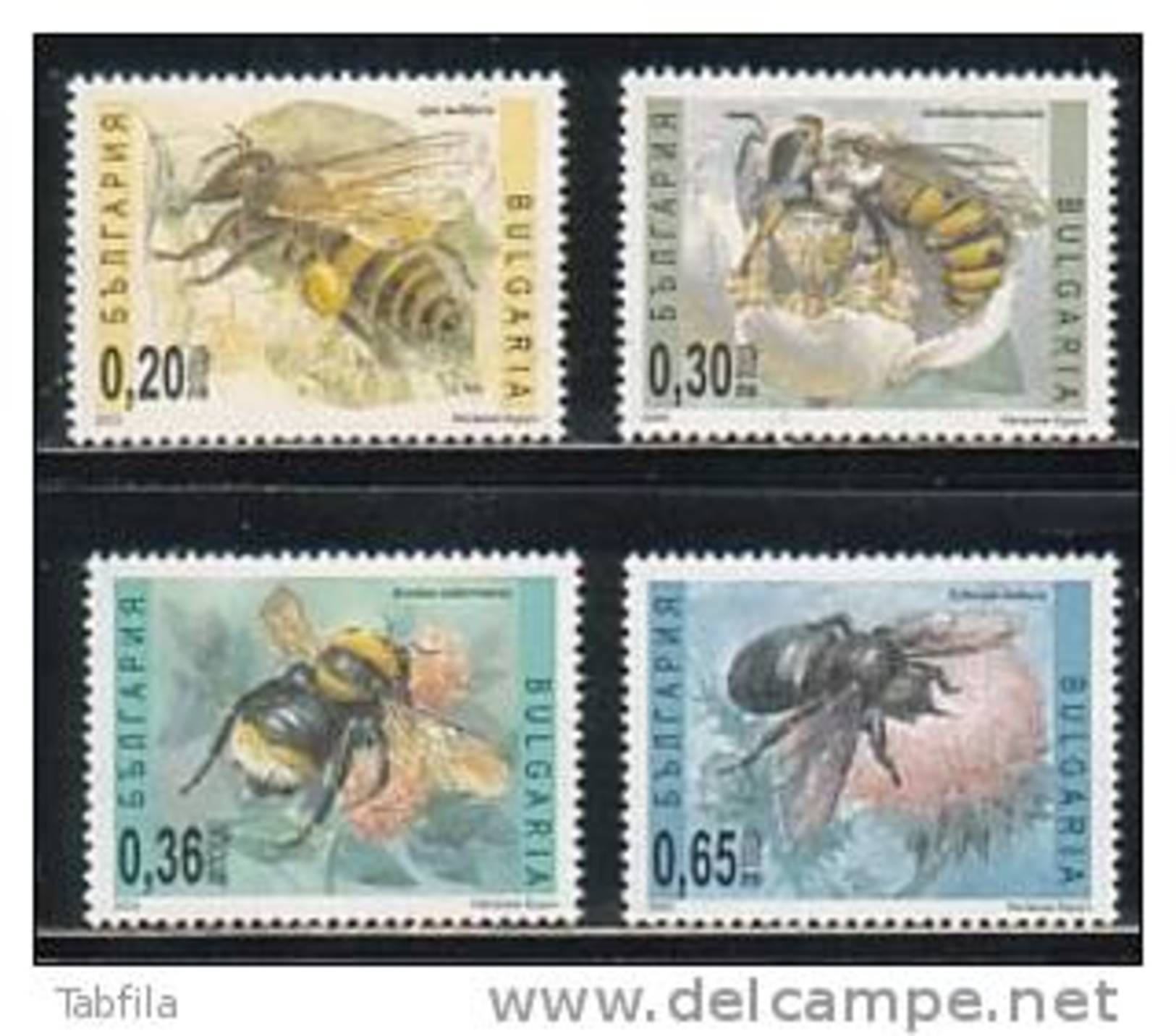 BULGARIA \ BULGARIE - 2003 - Abeilles - 4v ** - Honeybees