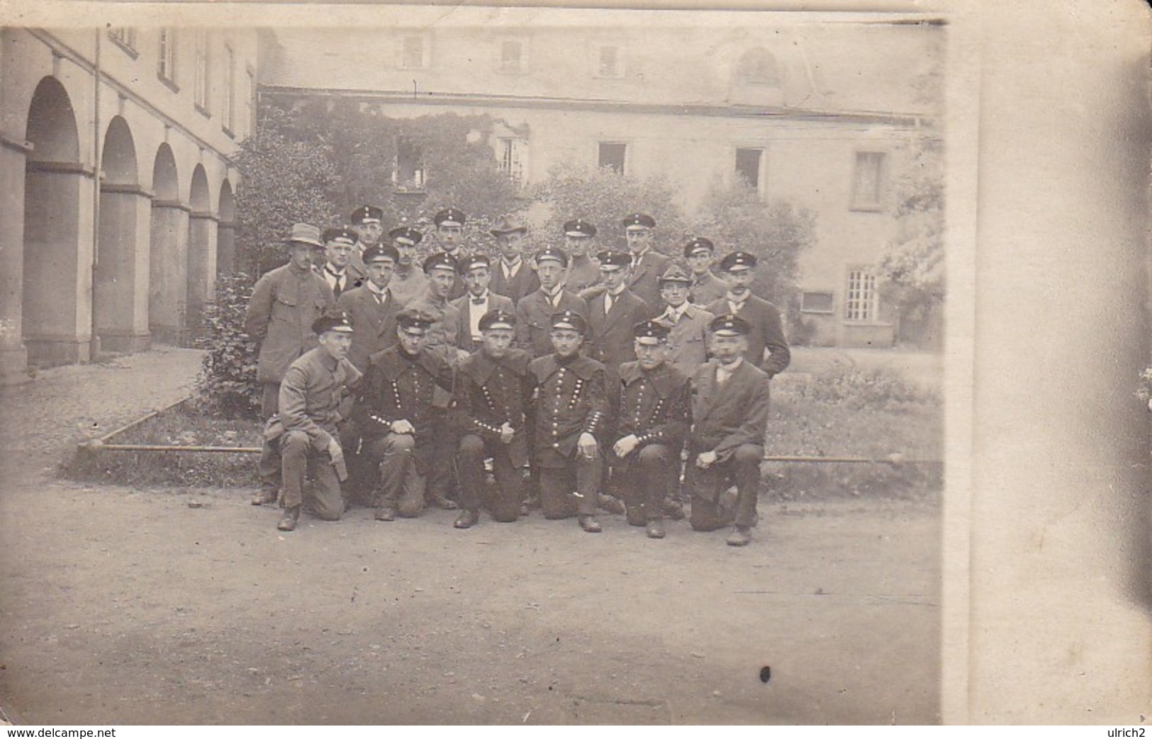 AK Foto Gruppe Bergleute (?) - Ca. 1910 (31005) - Mines