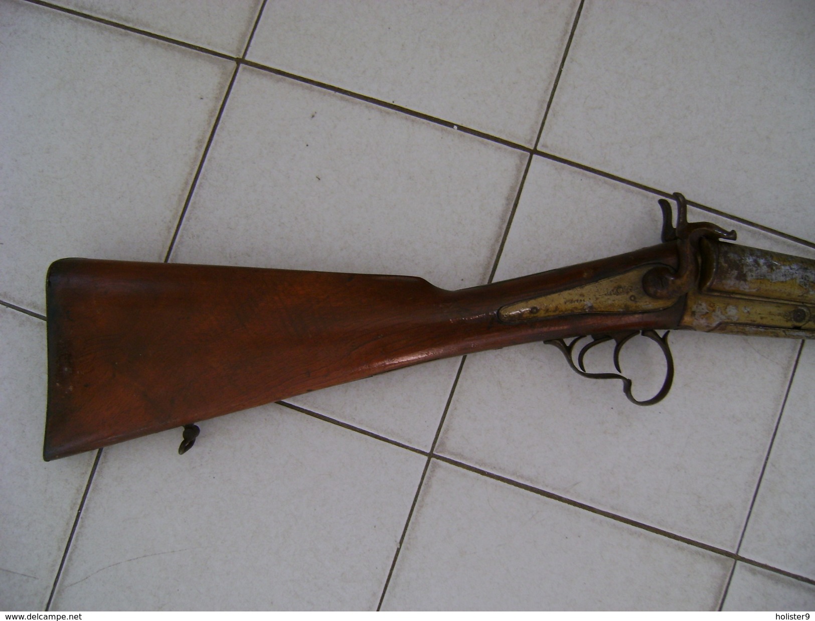 ANCIEN FUSIL DE CHASSE A BROCHE CAL 16 JUXTAPOSE