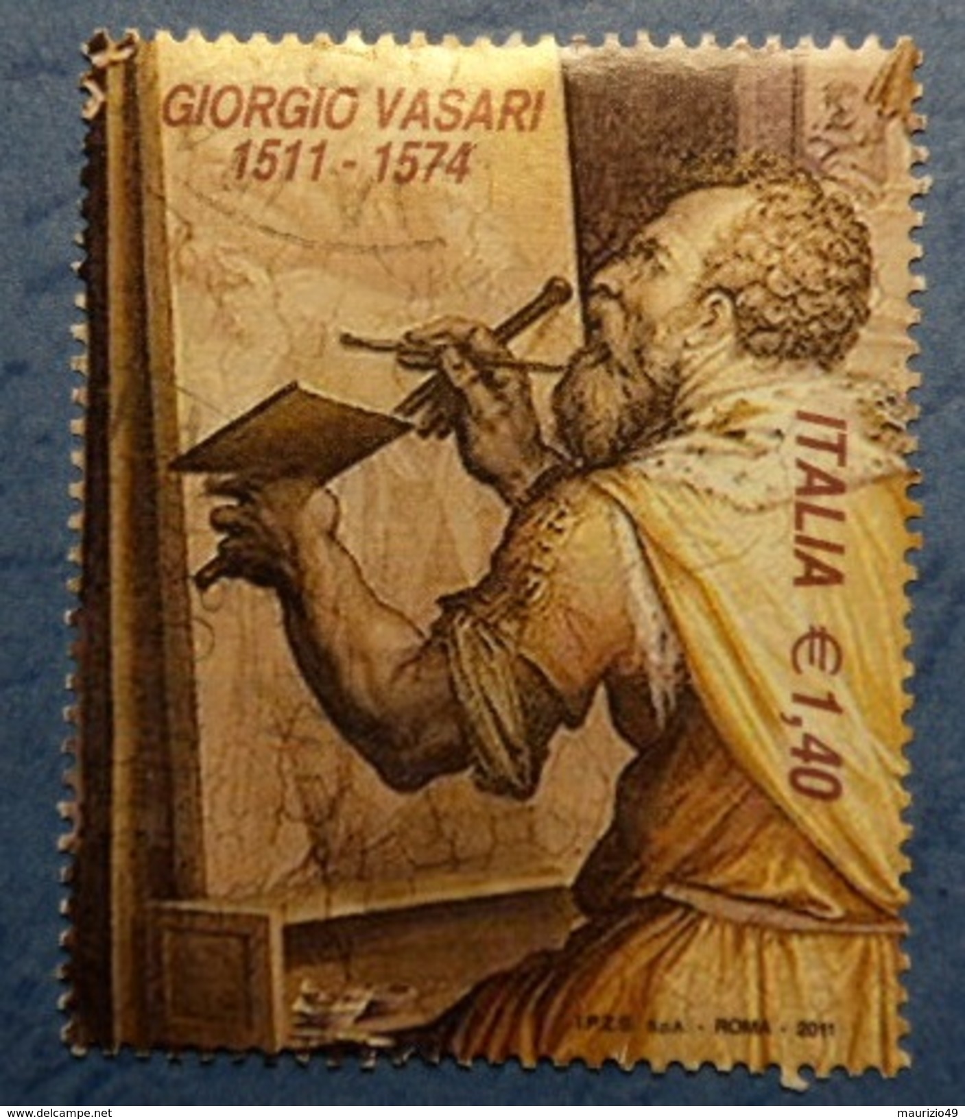 2011 Nr 3262 - 5º Centenario Della Nascita Di Giorgio Vasari € 1,40 -- VEDI FOTO - 2011-20: Usati