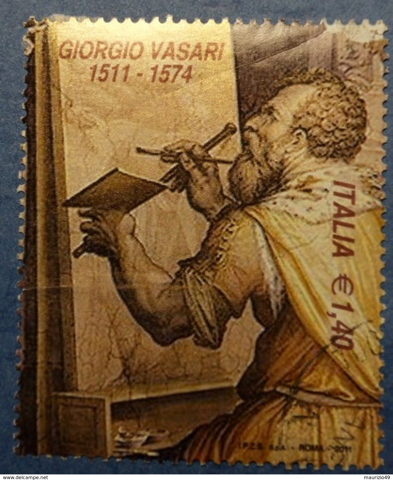 2011 Nr 3262 - 5º Centenario Della Nascita Di Giorgio Vasari € 1,40 -- VEDI FOTO - 2011-20: Usati