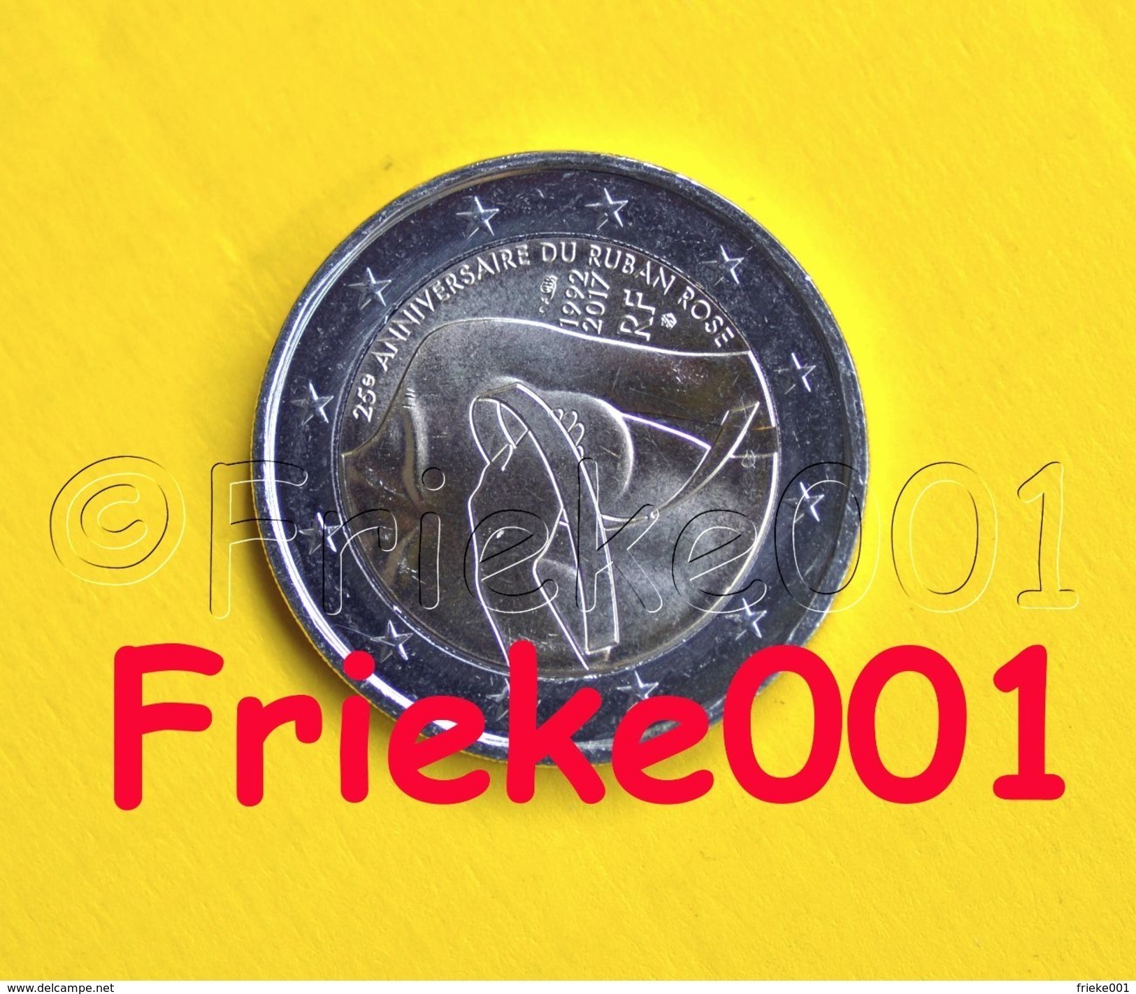 Frankrijk - France - 2 Euro 2017 Comm.(Kanker/Cancer) - Frankreich