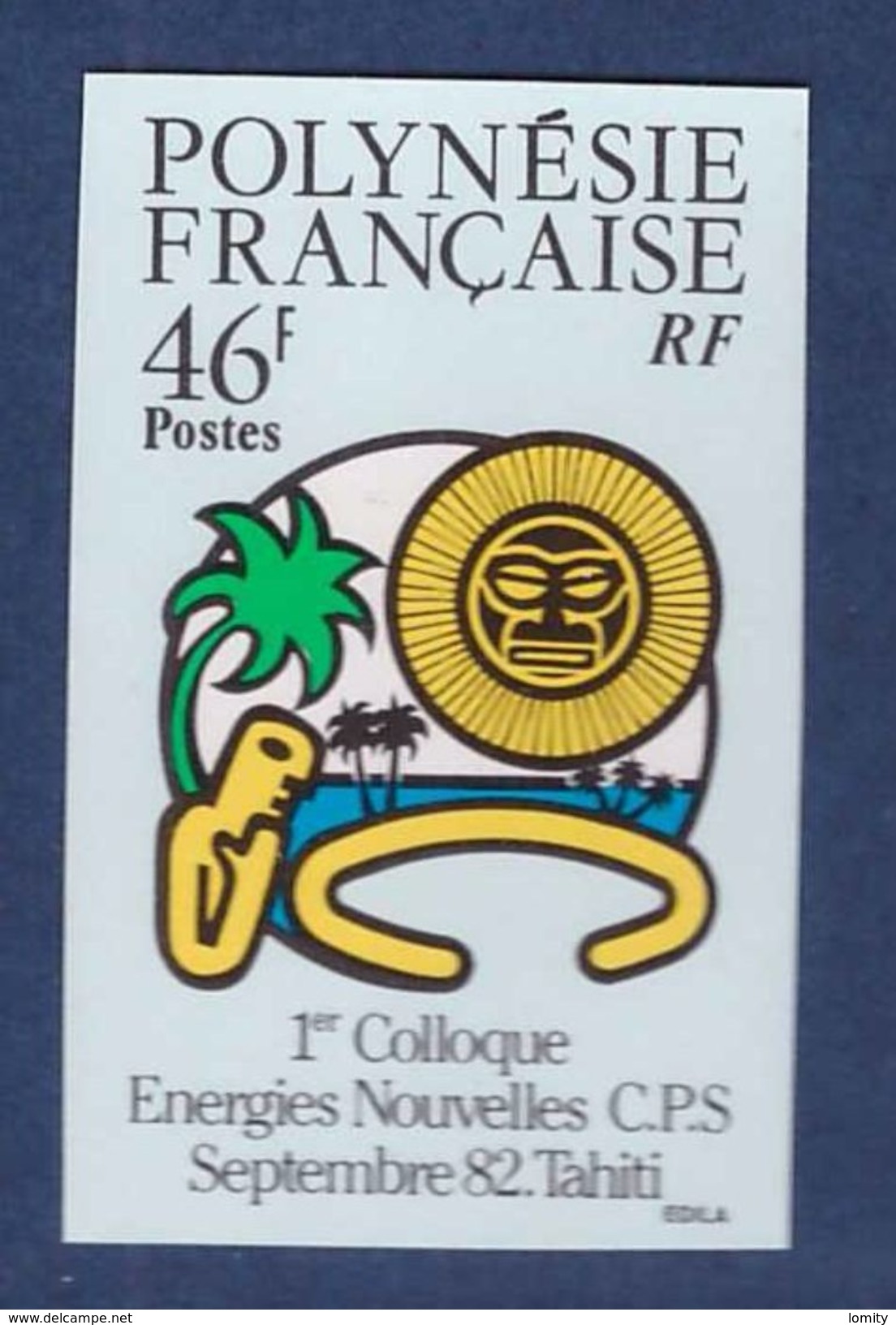 Polynésie Française Non Dentelé Neuf ** N°185 Cote 15€ - Non Dentelés, épreuves & Variétés