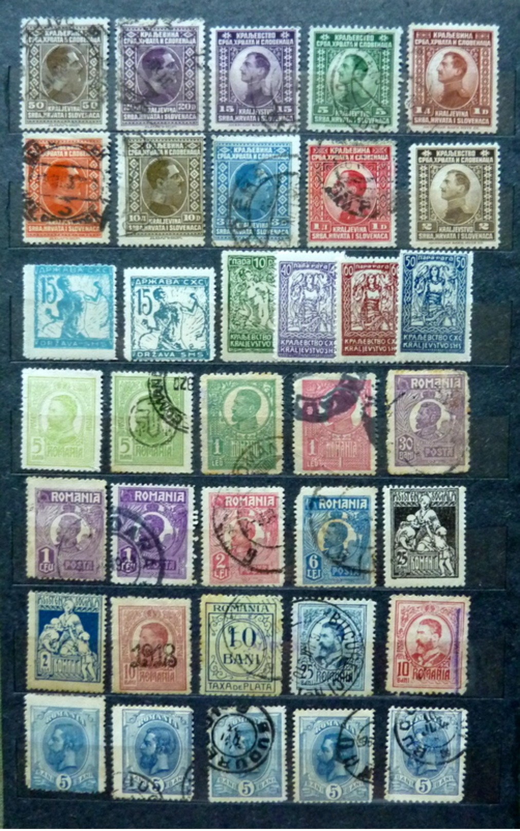 Old World collection fundgrube East Europe/Baltic States rare collection (mixed quality)