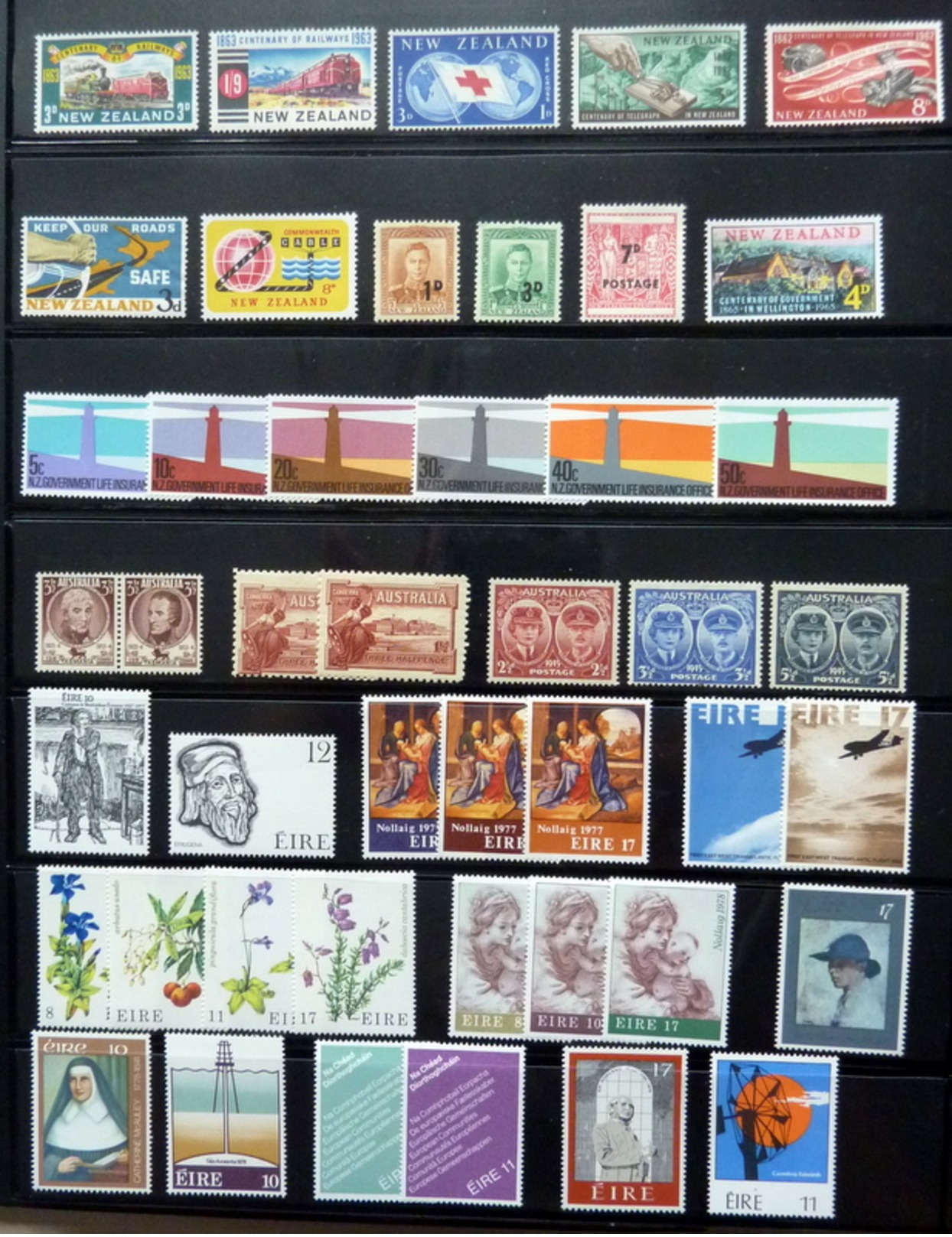 World collection incl. Asia in brandnew Importa album MNH/Postfris/Neuf sans charniere