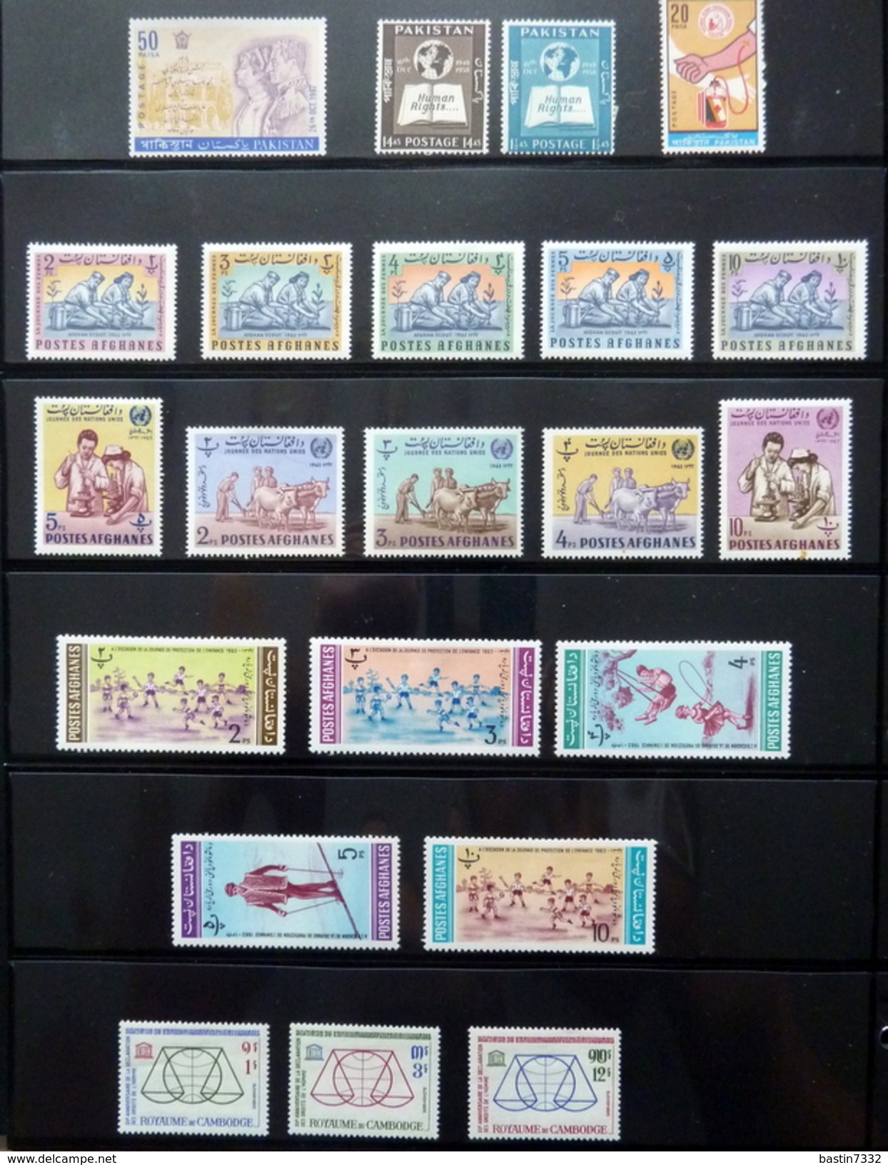 World collection incl. Asia in brandnew Importa album MNH/Postfris/Neuf sans charniere