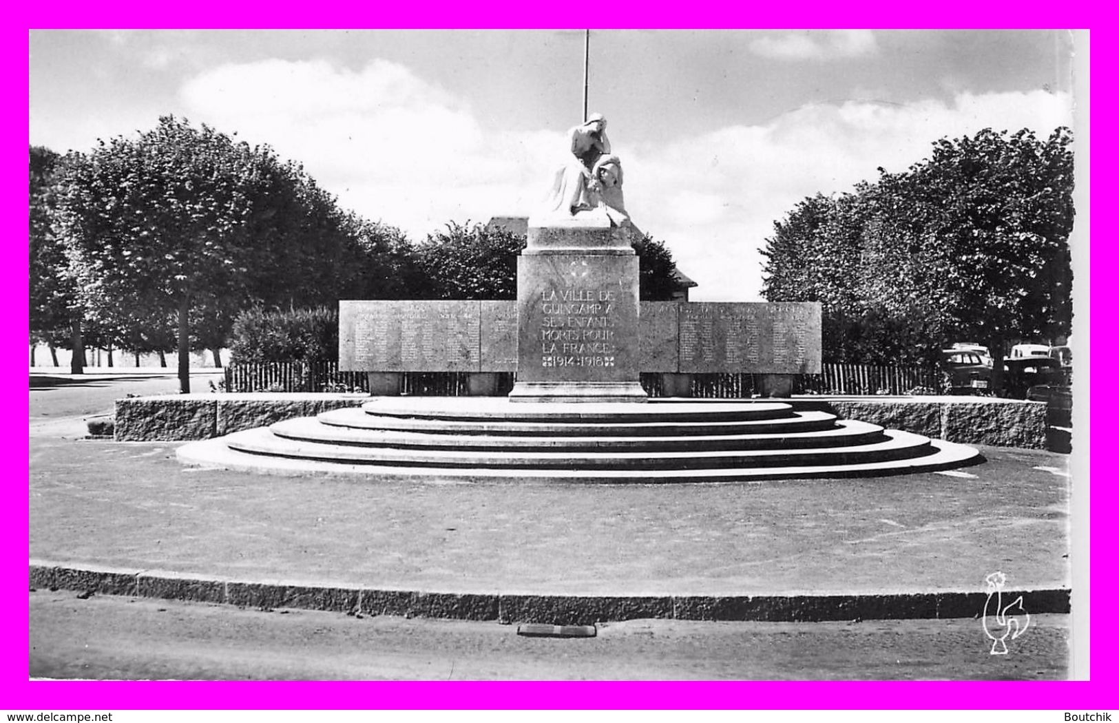 Monument Aux Morts  - Guingamp (scan Recto Verso) - Guingamp