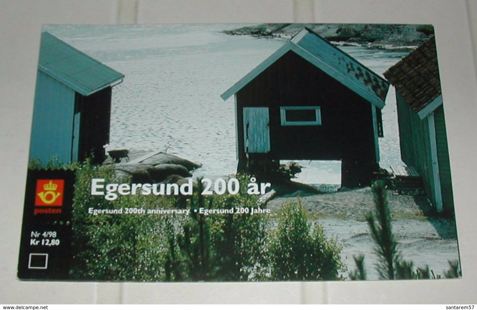 Norvège 1998 Neufs 200 Ans Faïence Egersund Souvenir Philatélique - Nuovi