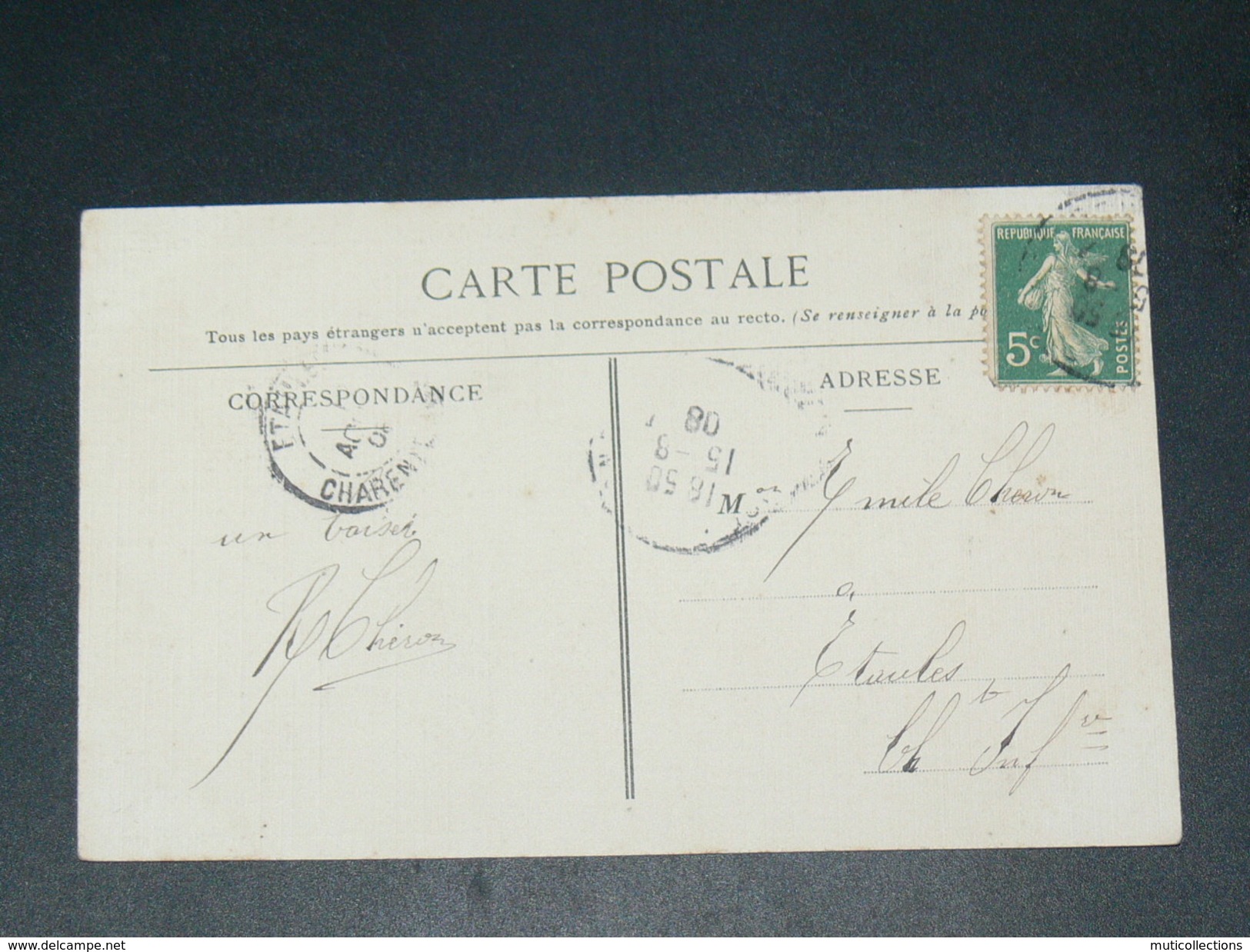 BOURG SUR GIRONDE / ARDT BLAYE   1905   ROUTE DE FANTAINE     EDITEUR - Other & Unclassified