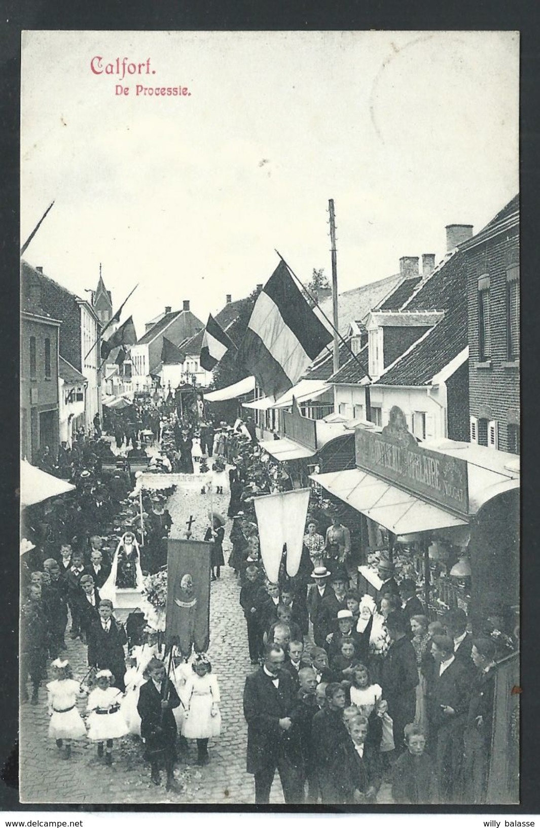 +++ CPA - CALFORT - De Processie - Procession - Fête Cérémonie  // - Puurs