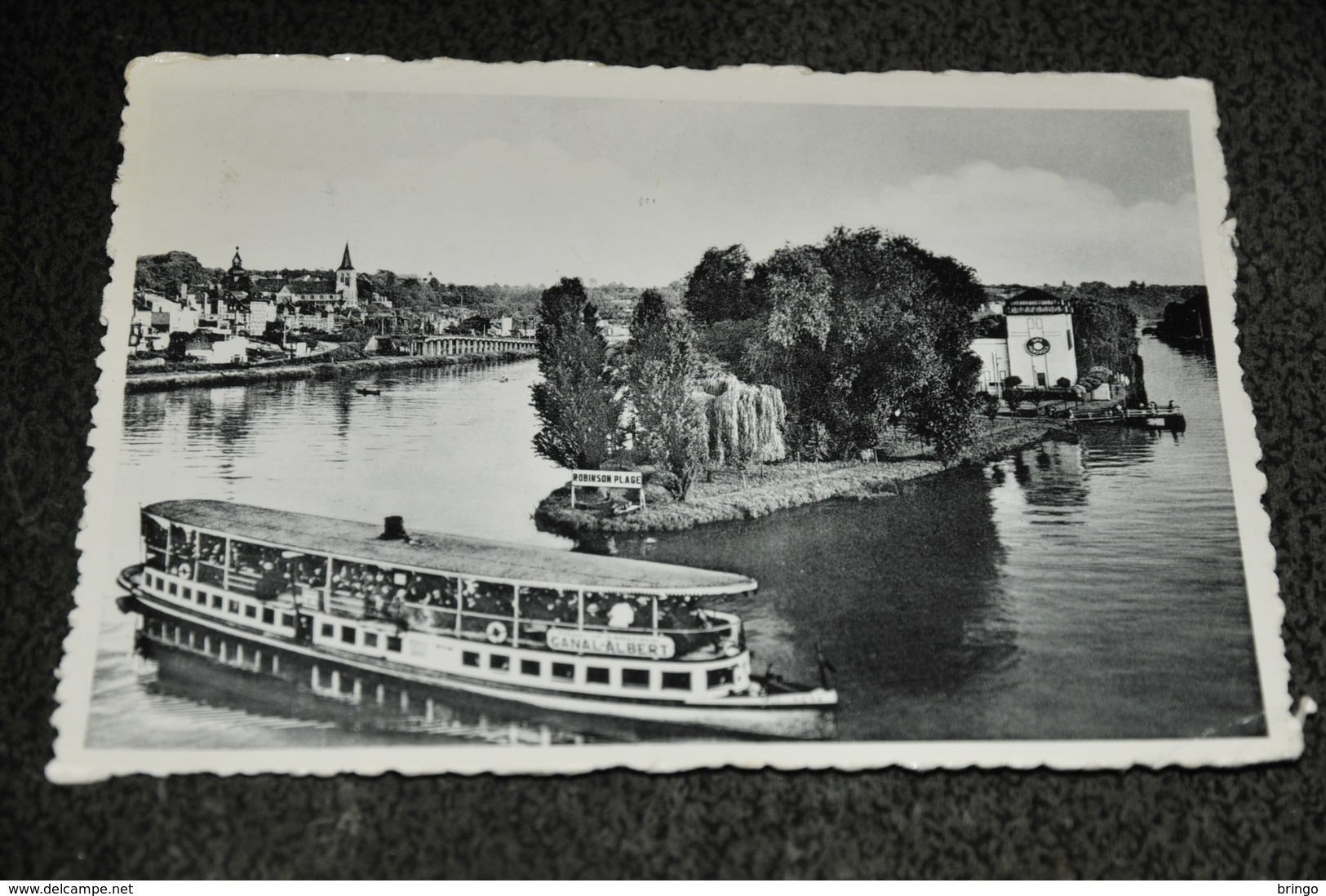 64-  Visé, La Meuse Et L'ile Robinson - Visé